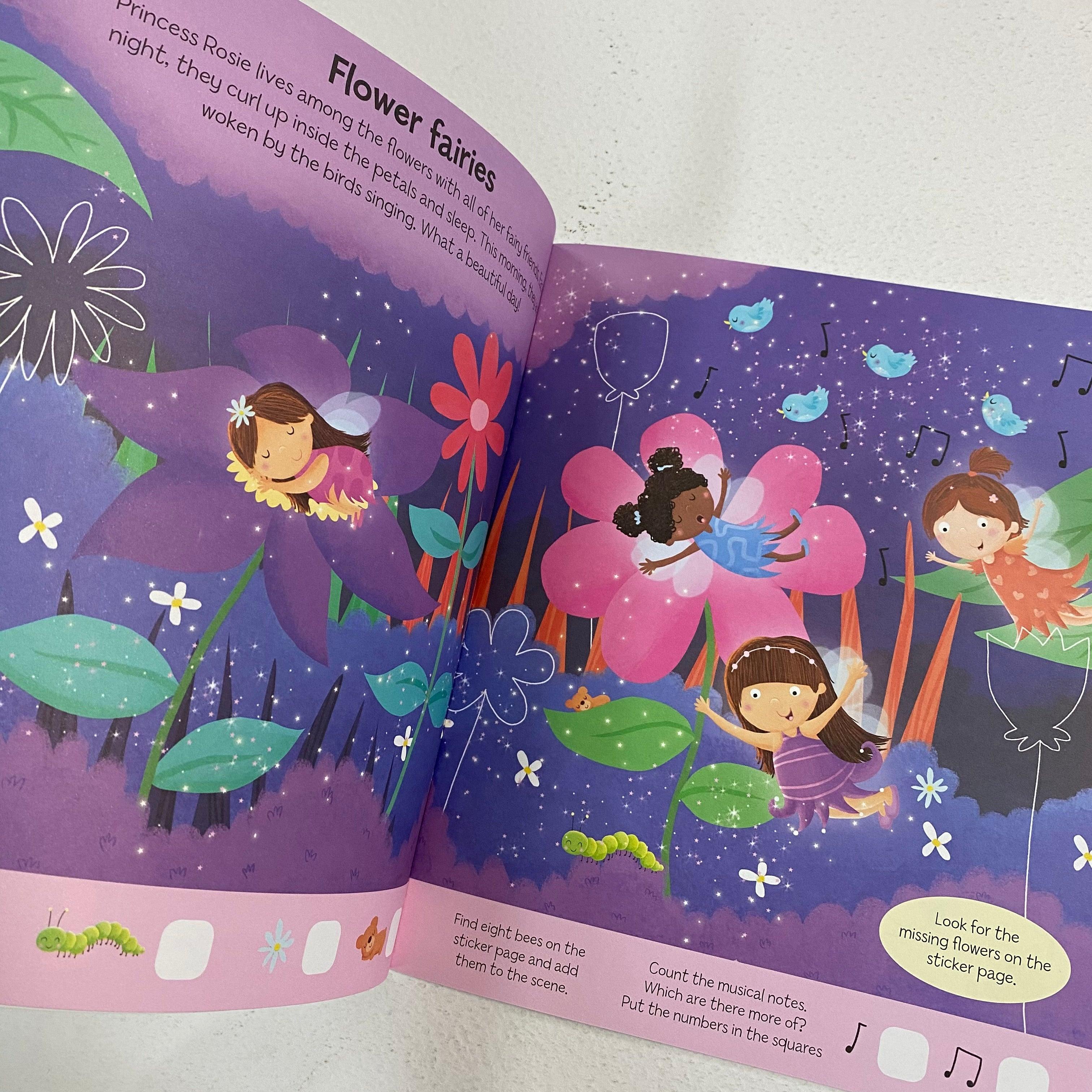 PRINCESS STICKER ACTIVITY Carry Case (4 Books) - Spectrawide Bookstore