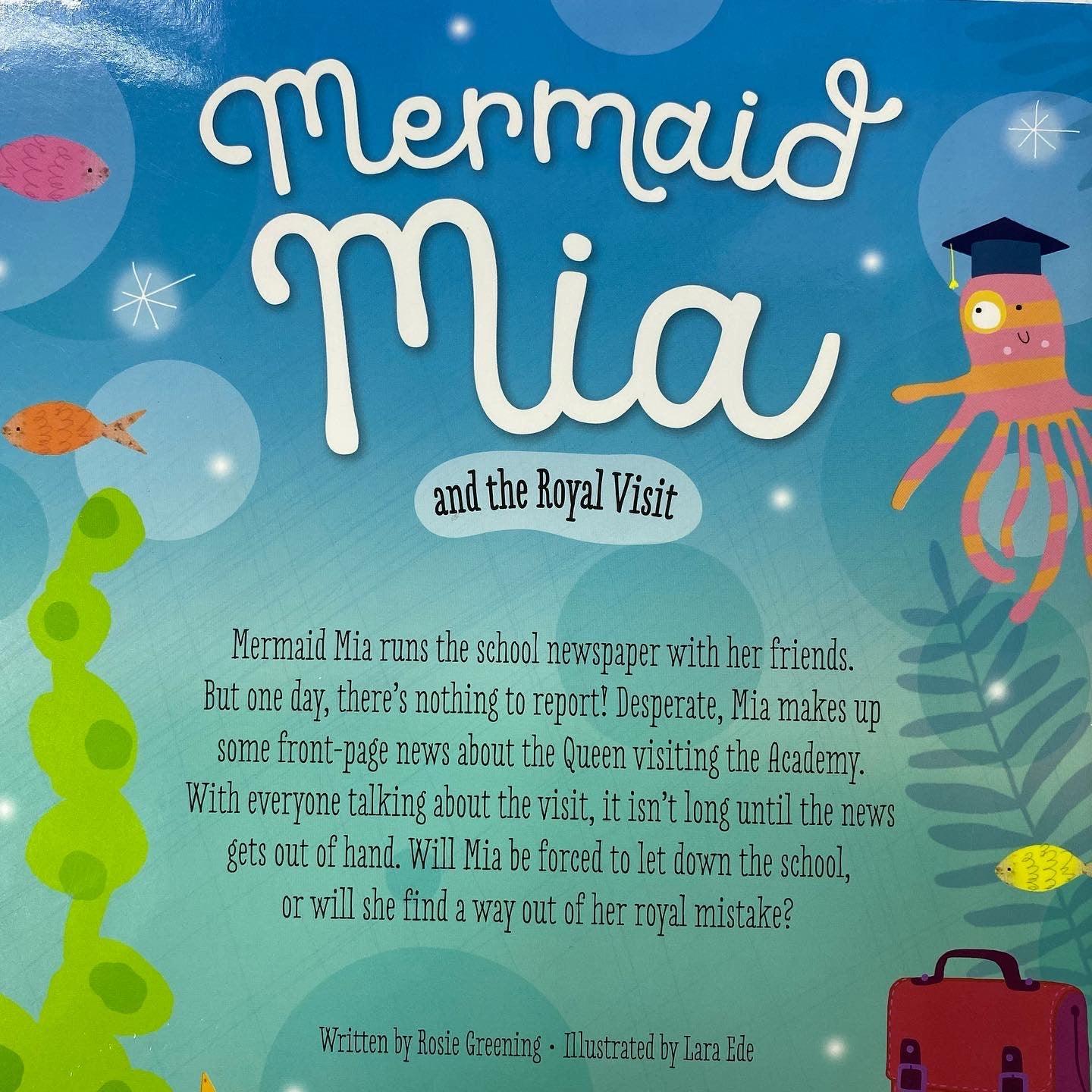 Mermaid Mia and the Royal Visit - With Two-Way Sequins! - Spectrawide Bookstore