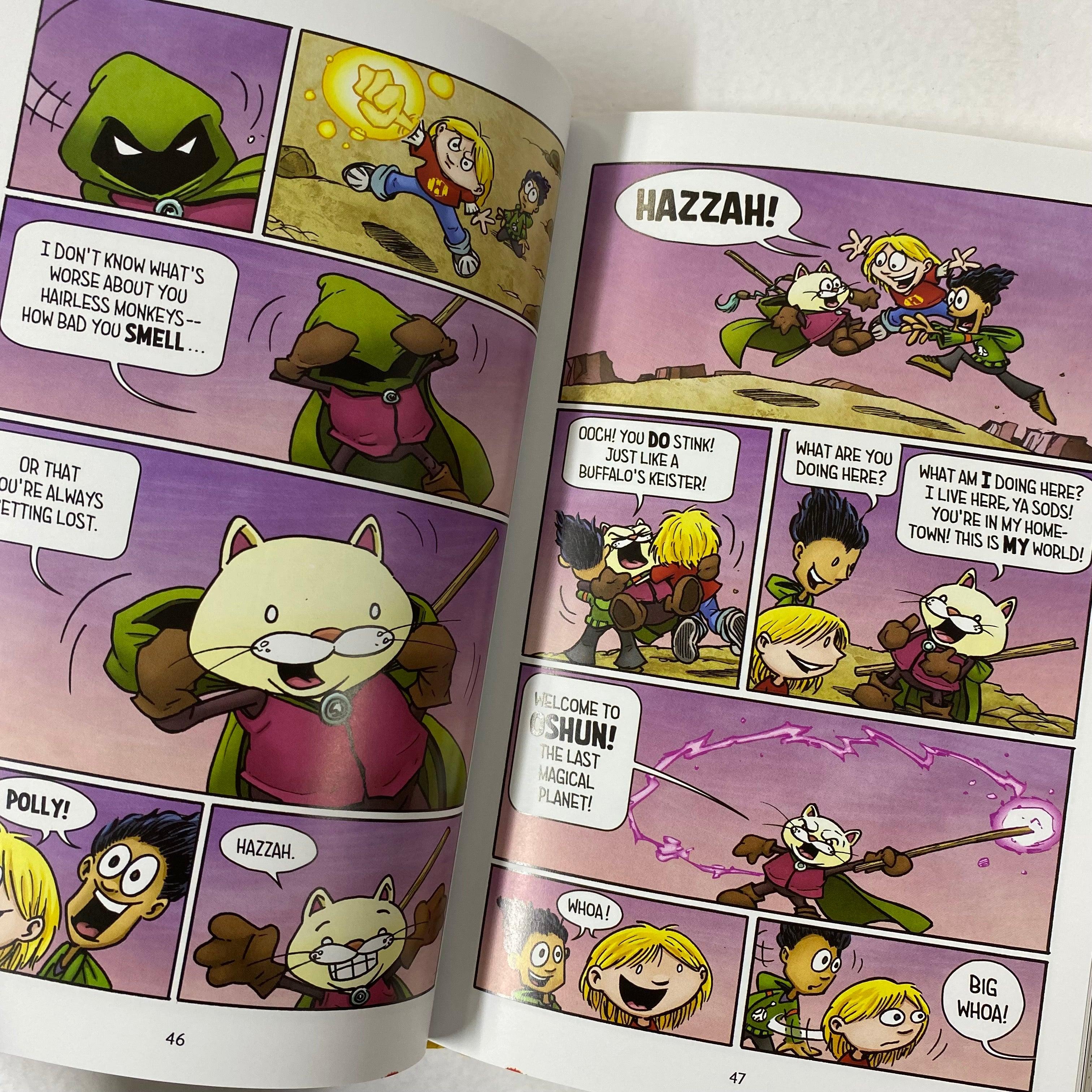 Hilo #1 - The Boy Who Crashed To Earth (Graphic Novel) - Spectrawide Bookstore