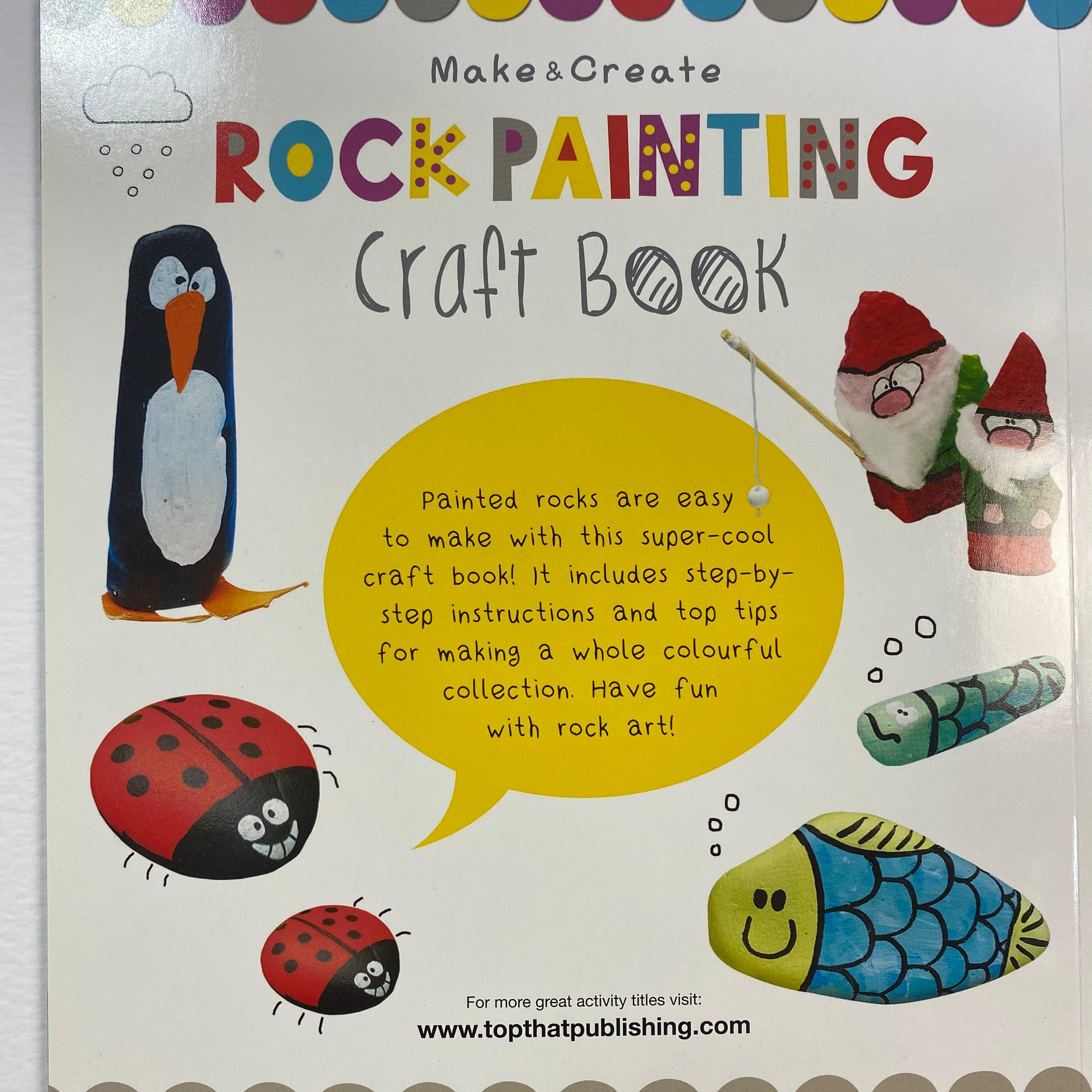 Make & Create ROCK PAINTING Craft Book - Spectrawide Bookstore