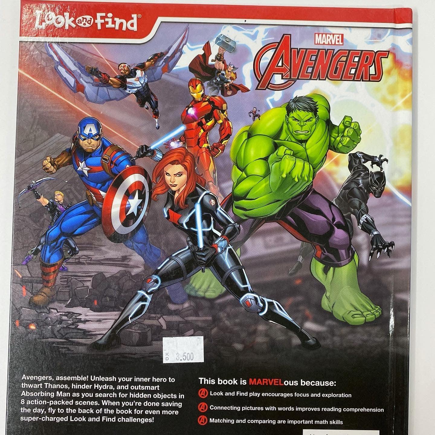 Marvel Avengers Look and Find