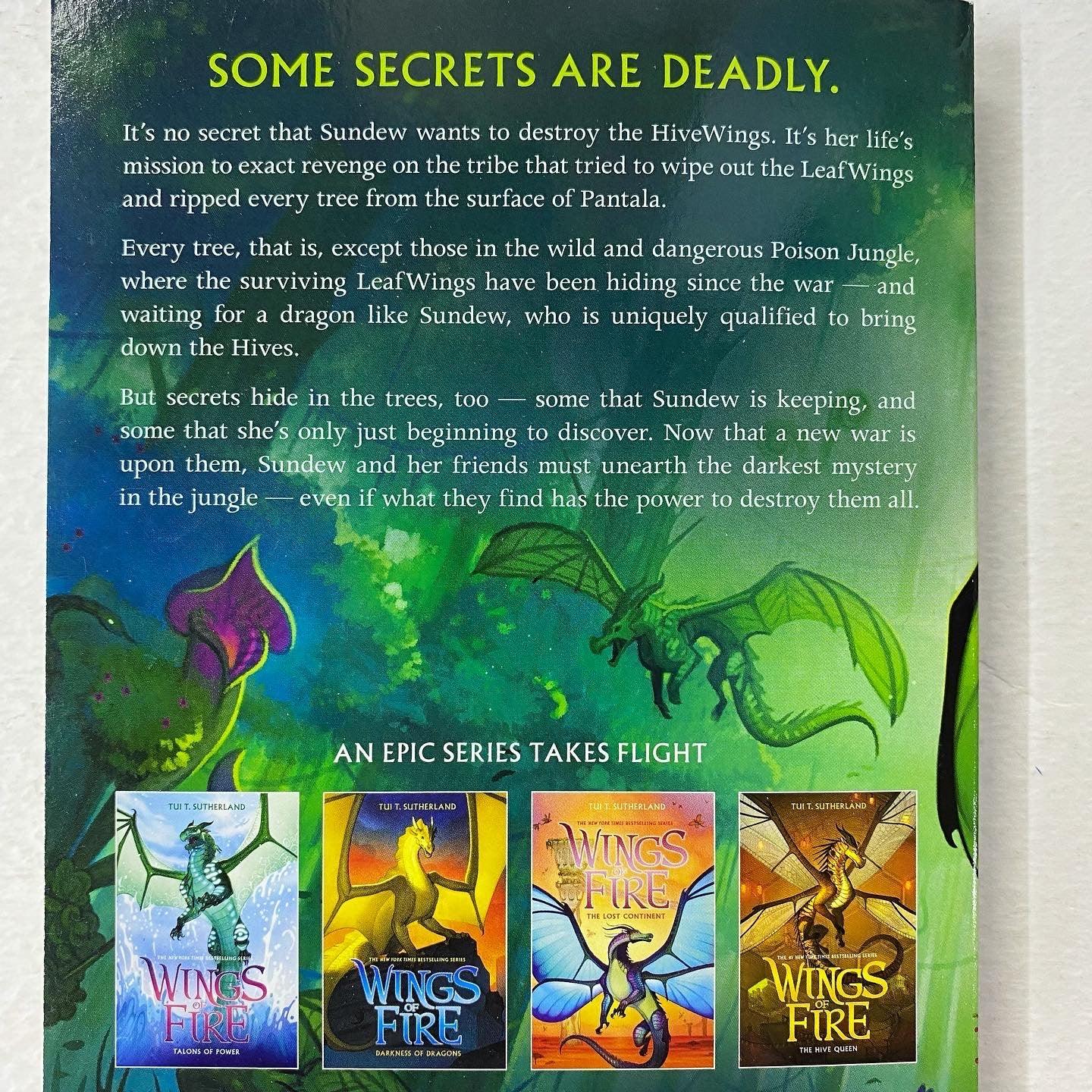 Wings of Fire #13 - The Poison Jungle - Spectrawide Bookstore