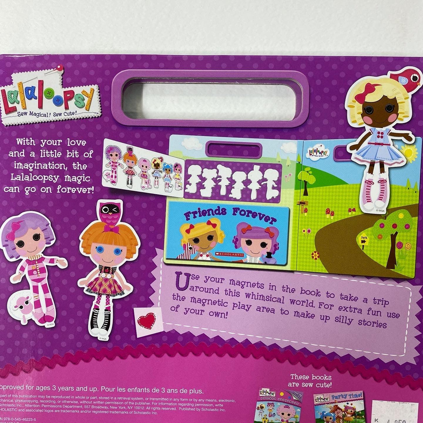 Lalaloopsy - Friends Forever Magnetic Play Book - Spectrawide Bookstore