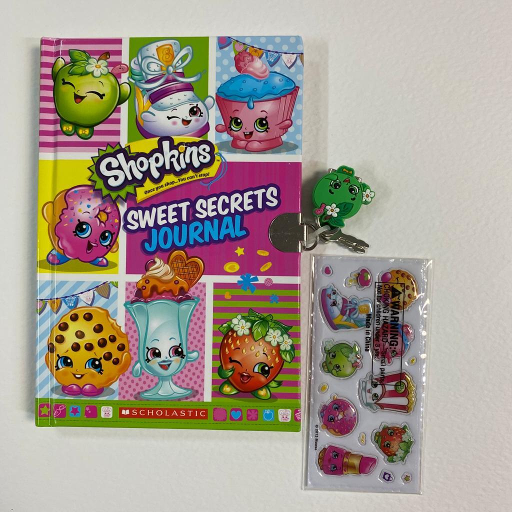 Sweet Secrets Journal (Shopkins) - Spectrawide Bookstore