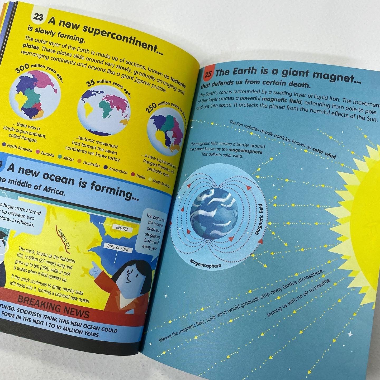 Usborne - 100 Things to Know About Planet Earth HB - Spectrawide Bookstore