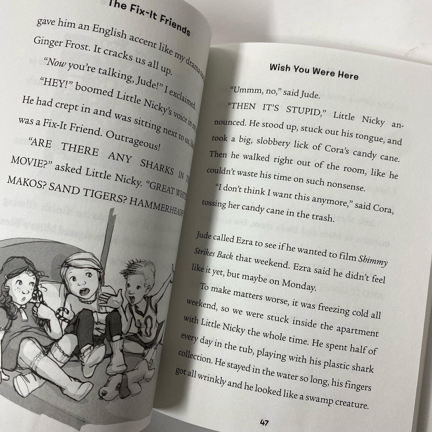 The Fix-It Friends - Wish You Were Here - Spectrawide Bookstore