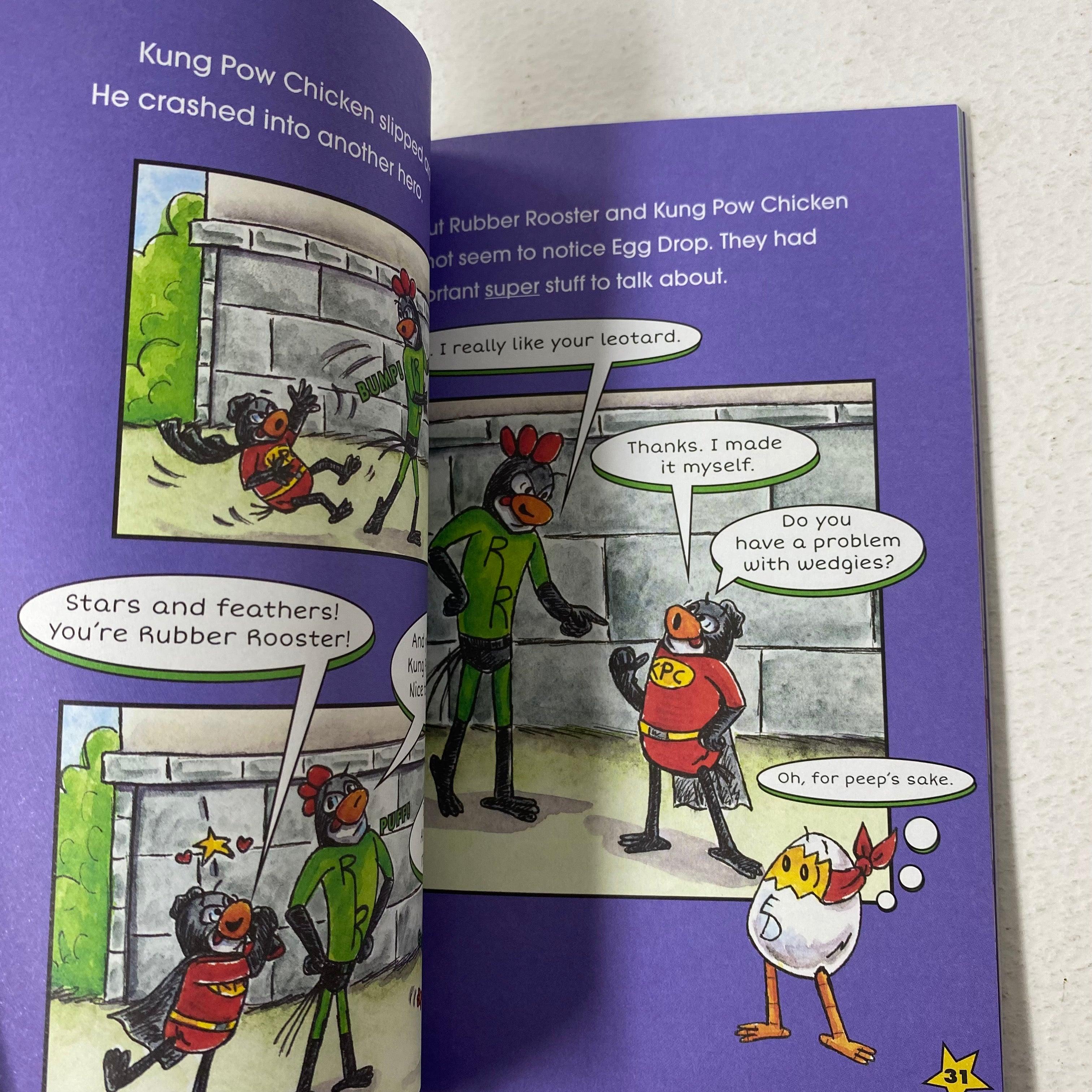 Kung Pow Chicken - Heroes on the Side - Spectrawide Bookstore