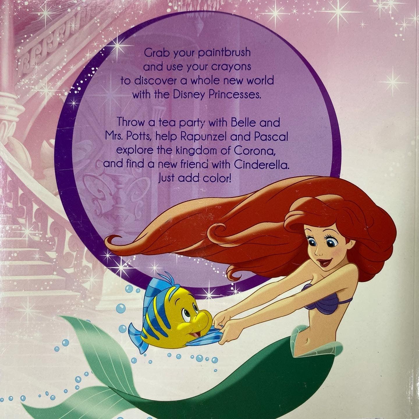 Disney Princess - Radiant Royals A Painting and Coloring Book - Spectrawide Bookstore