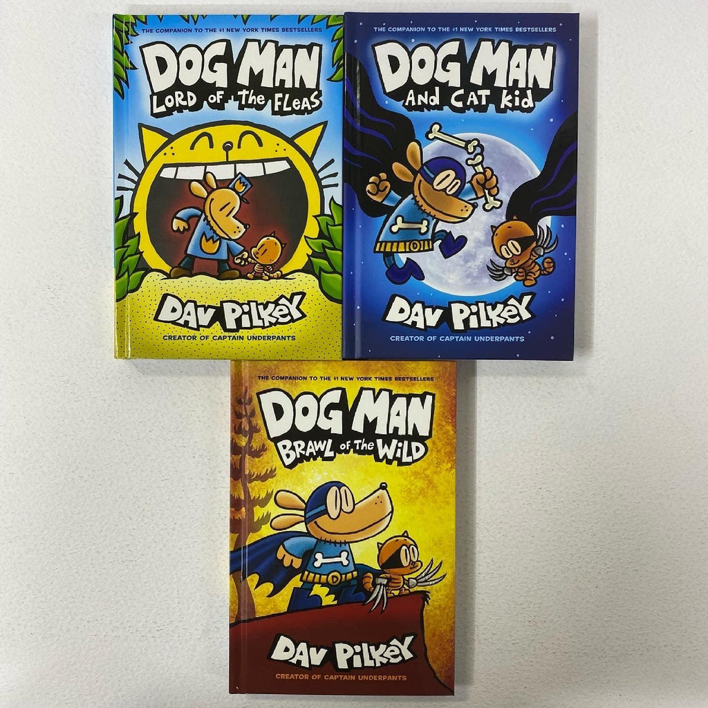 Dog Man-The Cat Kid 3 Books Collection (#4-6 Boxed Set)