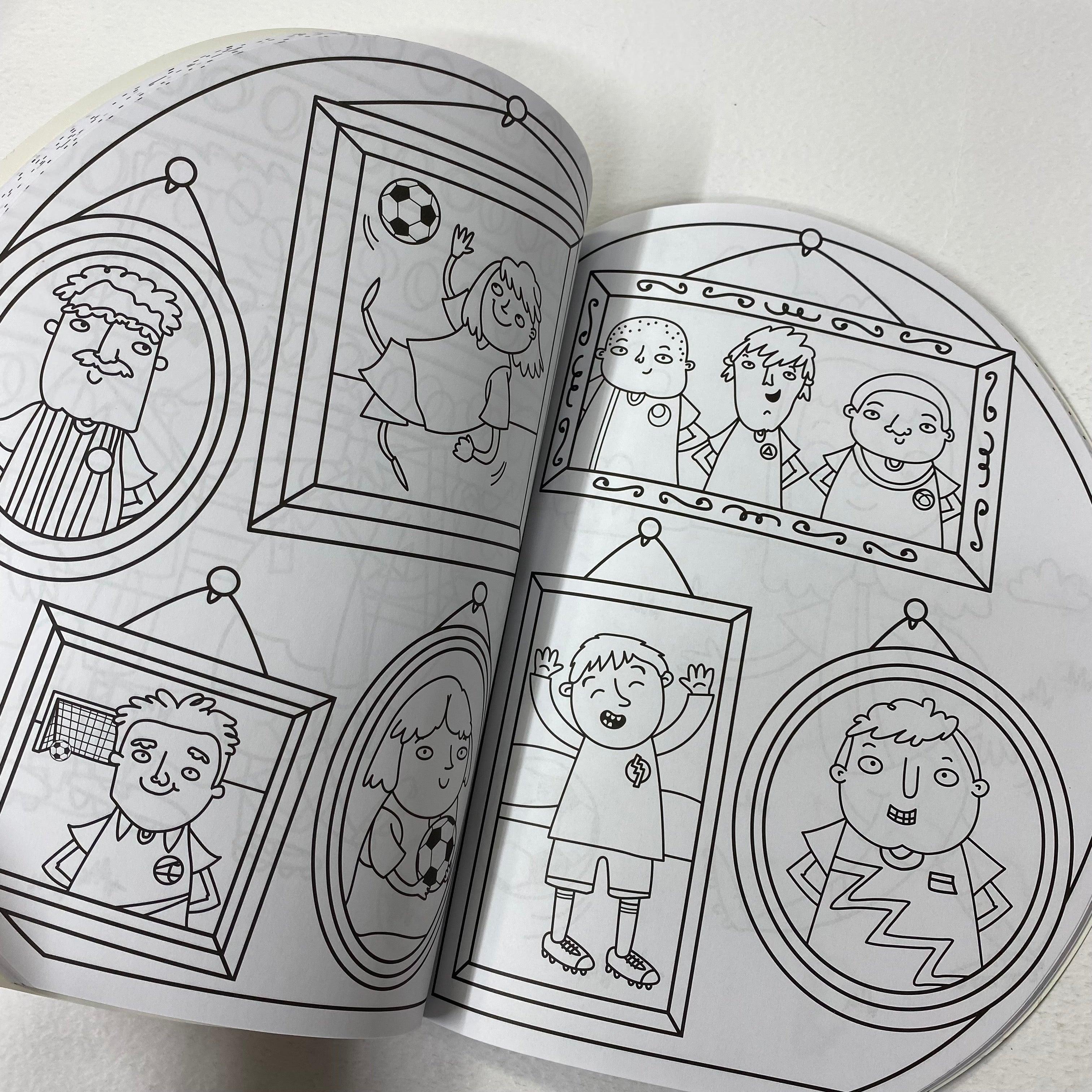 Football Colouring Book - Spectrawide Bookstore