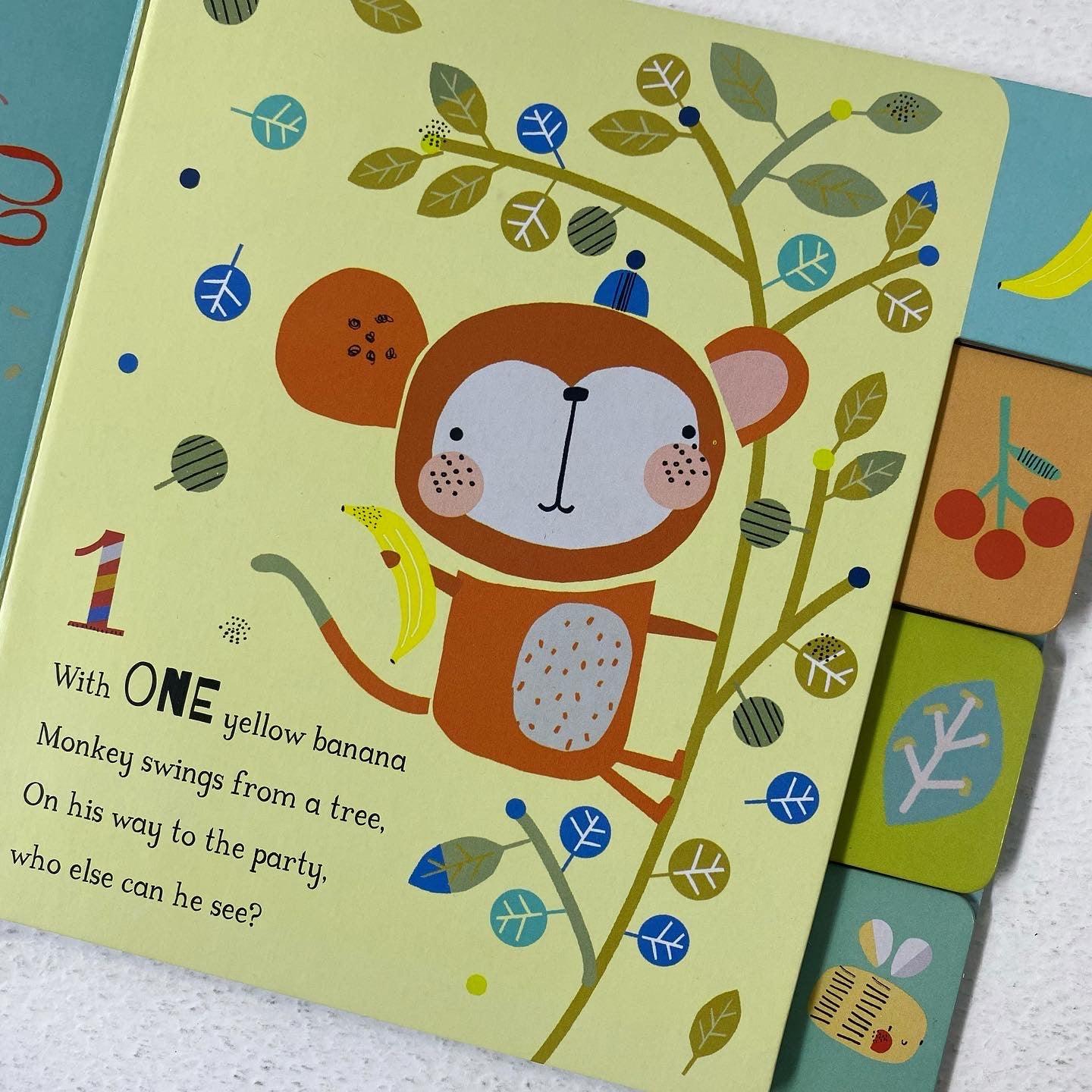 Tummy Time Gift Set - 1 Tabbed Board Book & 1 Foldout Cloth Book - Spectrawide Bookstore