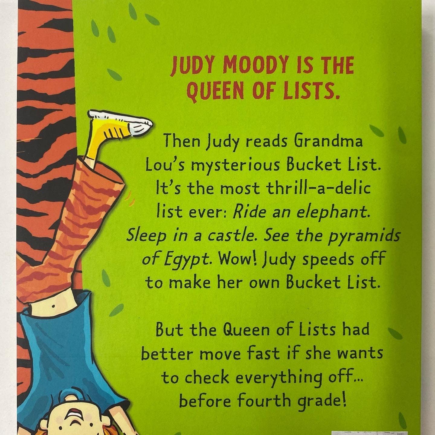 Judy Moody Book 13 - The Bucket List Paperback - Spectrawide Bookstore