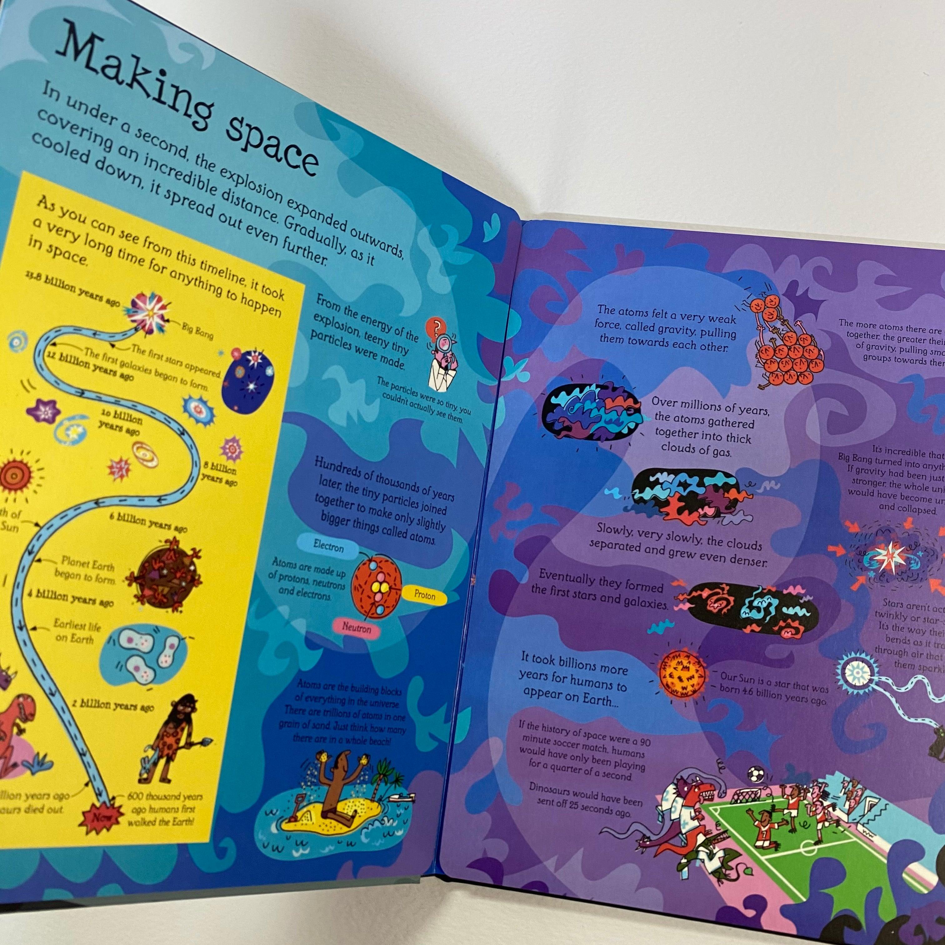 USBORNE - See Inside Space - Flap Book - Spectrawide Bookstore