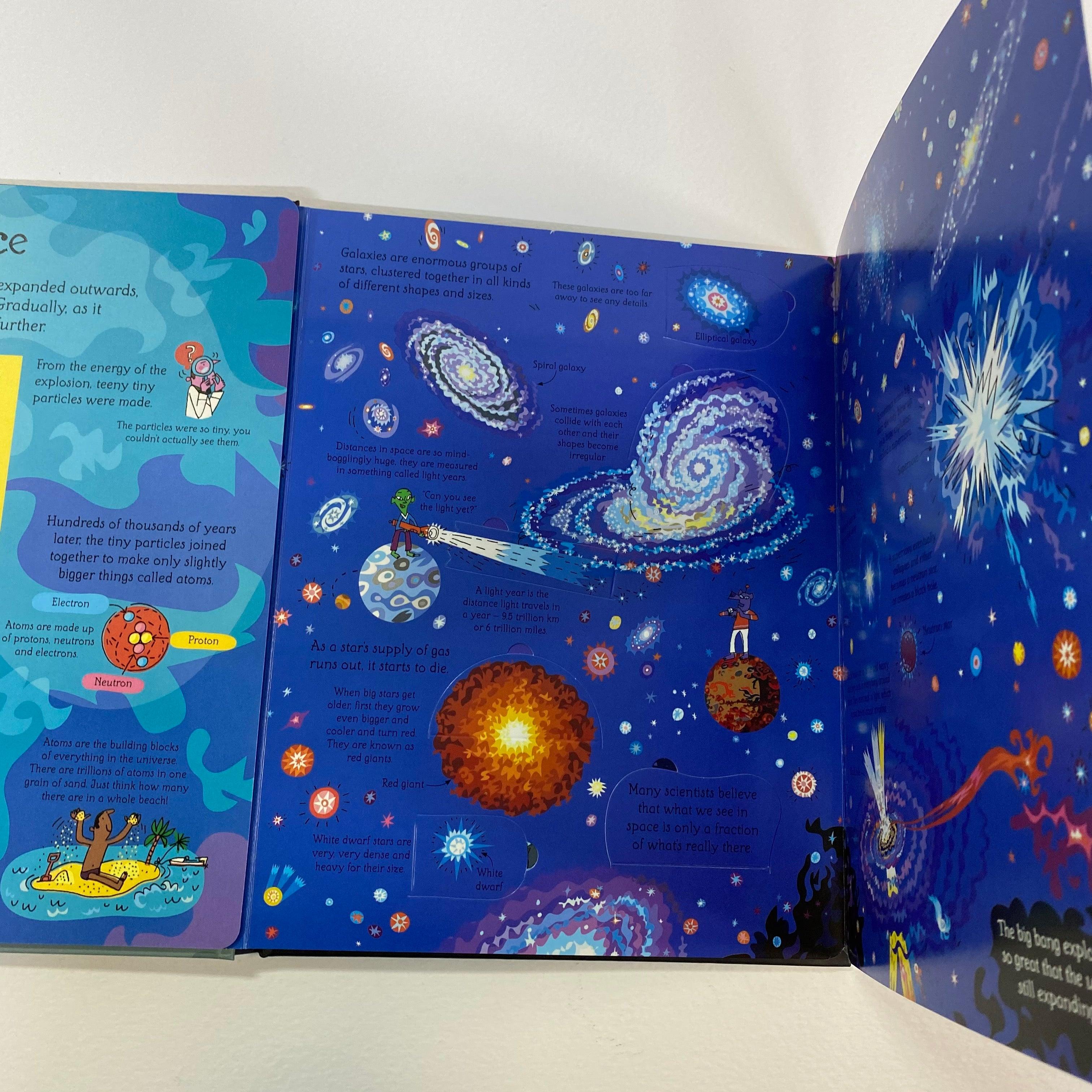 USBORNE - See Inside Space - Flap Book - Spectrawide Bookstore