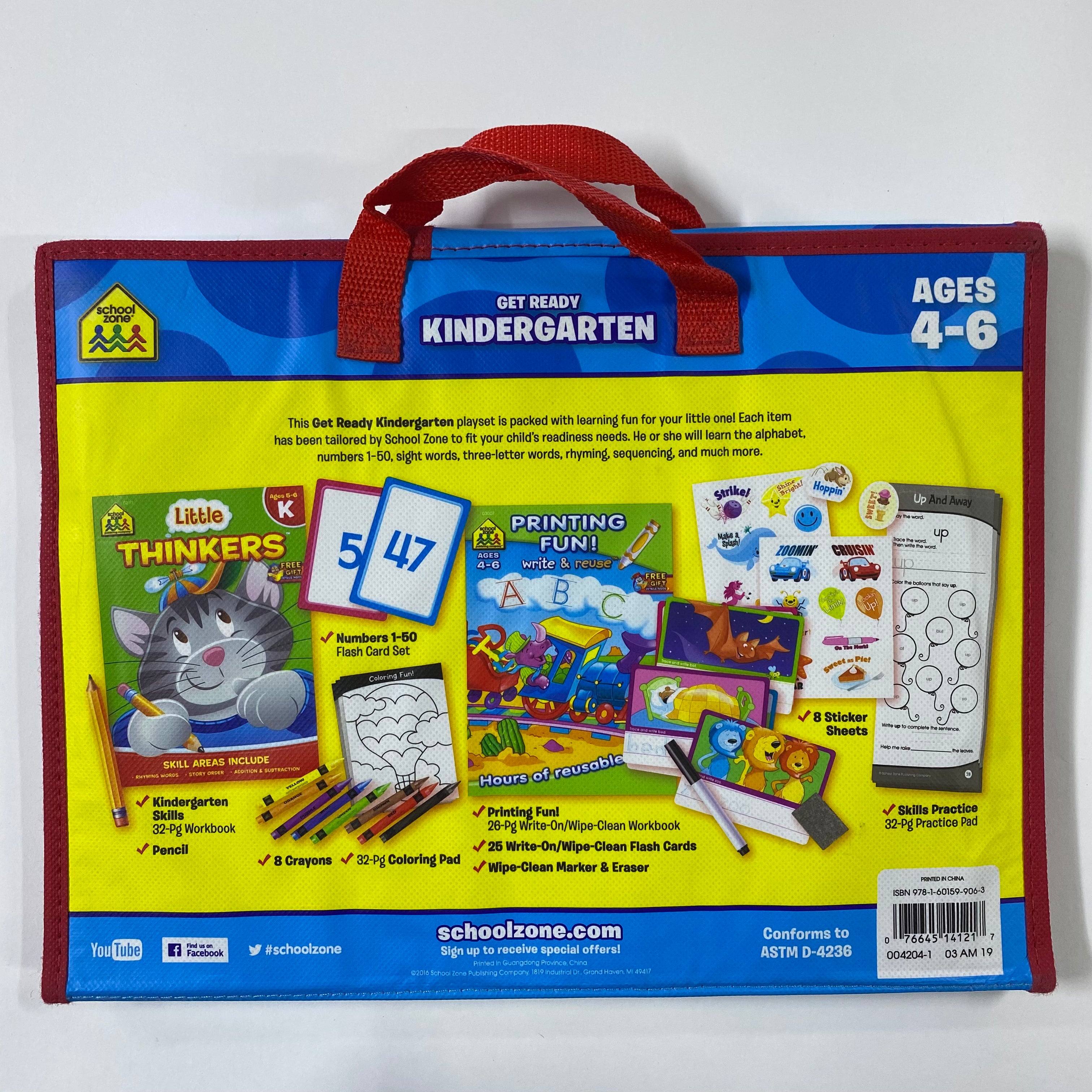 School Zone - Get Ready Kindergarten Learning Playset - Spectrawide Bookstore