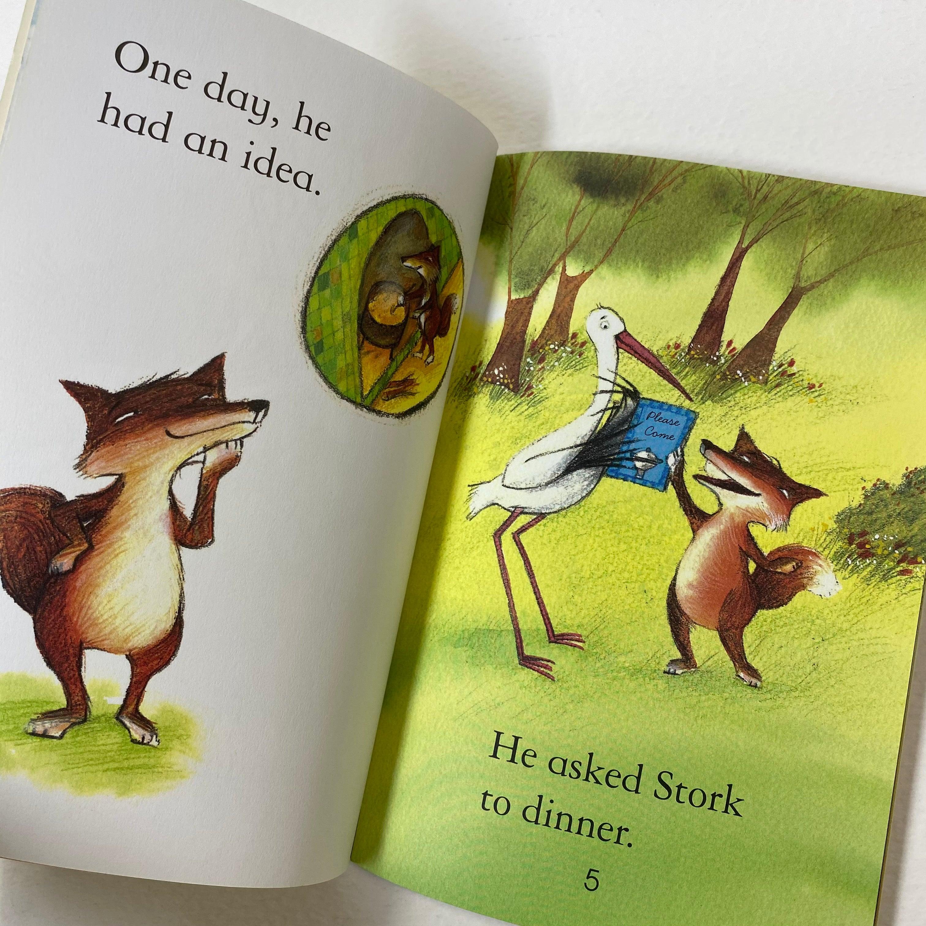 PB - Usbore First Reading Book - The Fox and the Stork - Spectrawide Bookstore