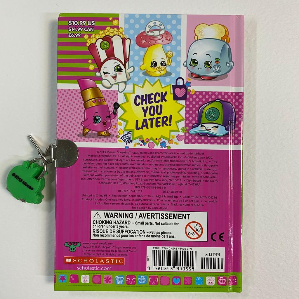 Sweet Secrets Journal (Shopkins) - Spectrawide Bookstore