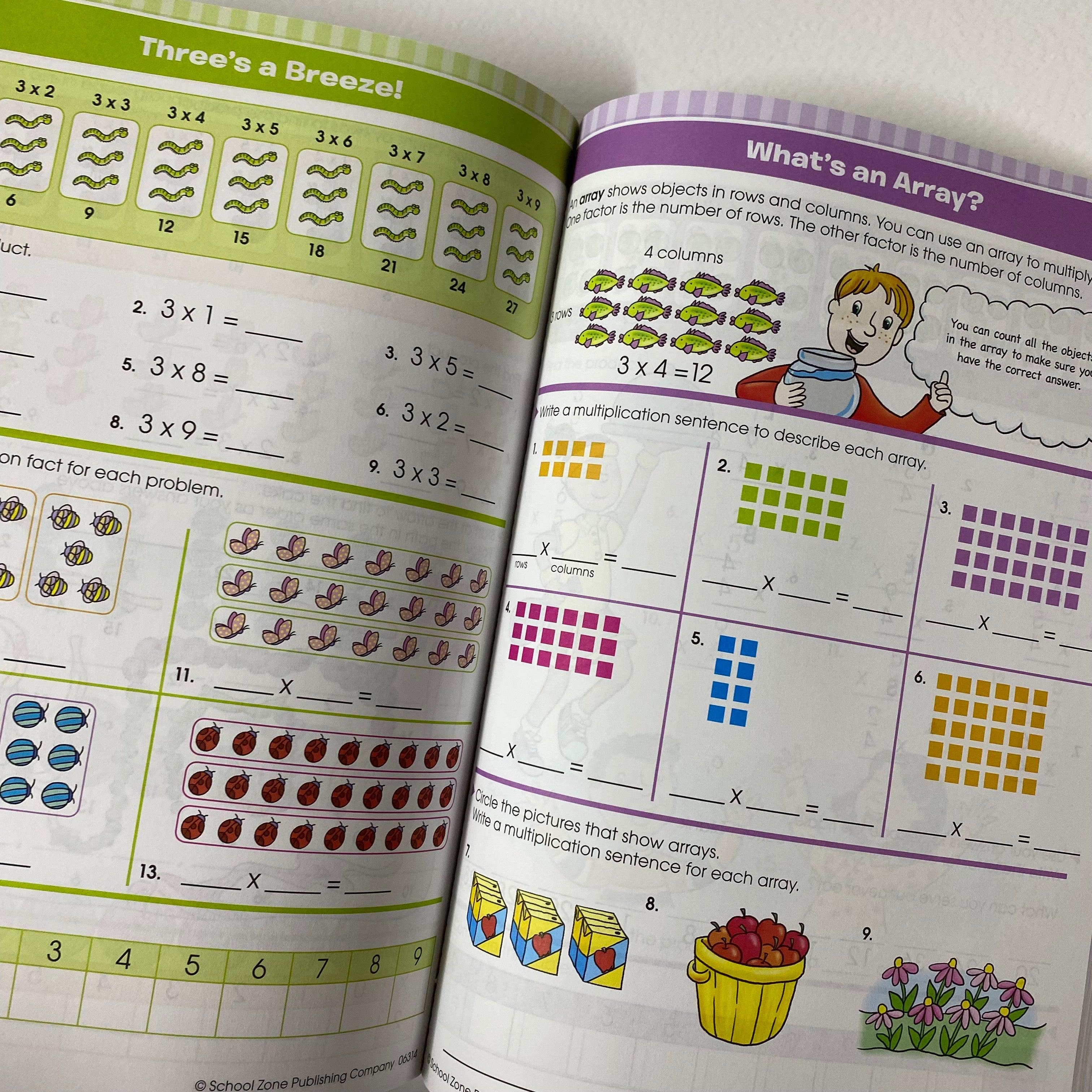 School Zone Big Third Grade Workbook Ages 8-9 - Spectrawide Bookstore