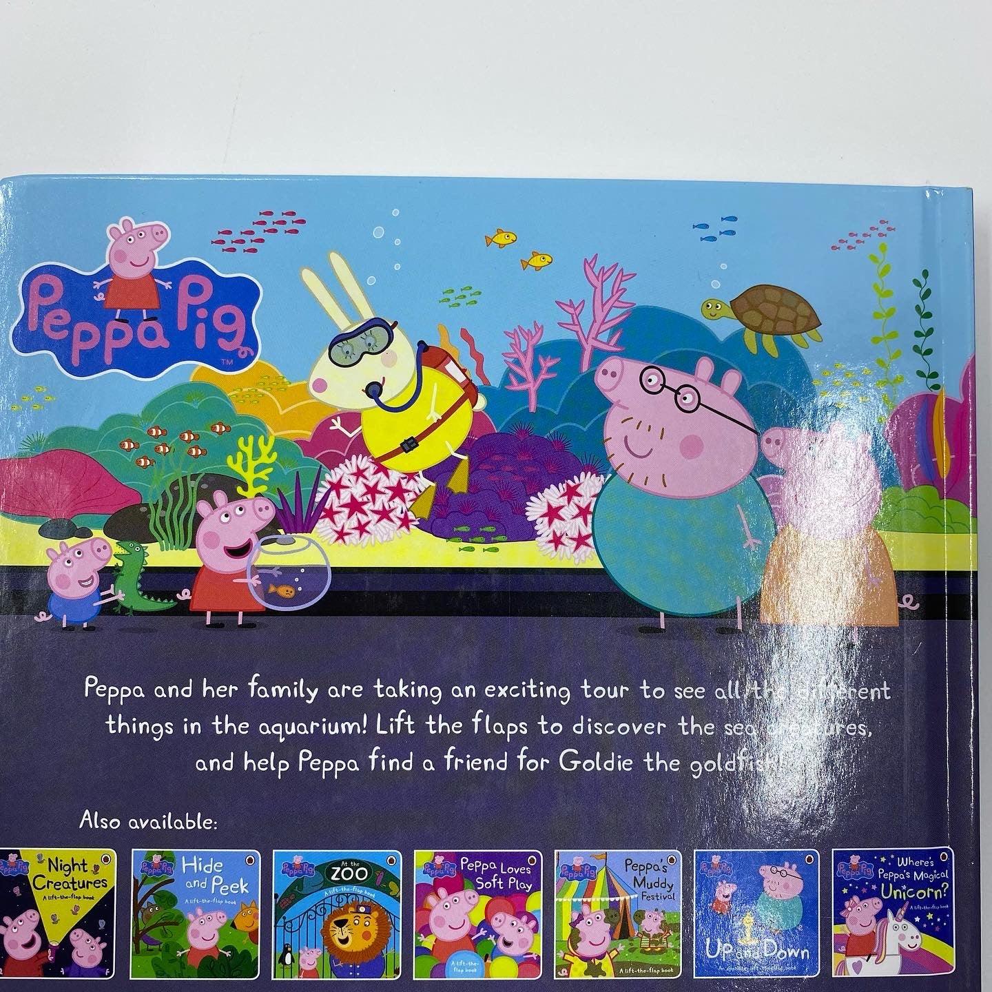 Peppa Pig - Peppa at the Aquarium A Lift-the-Flap Book - Spectrawide Bookstore