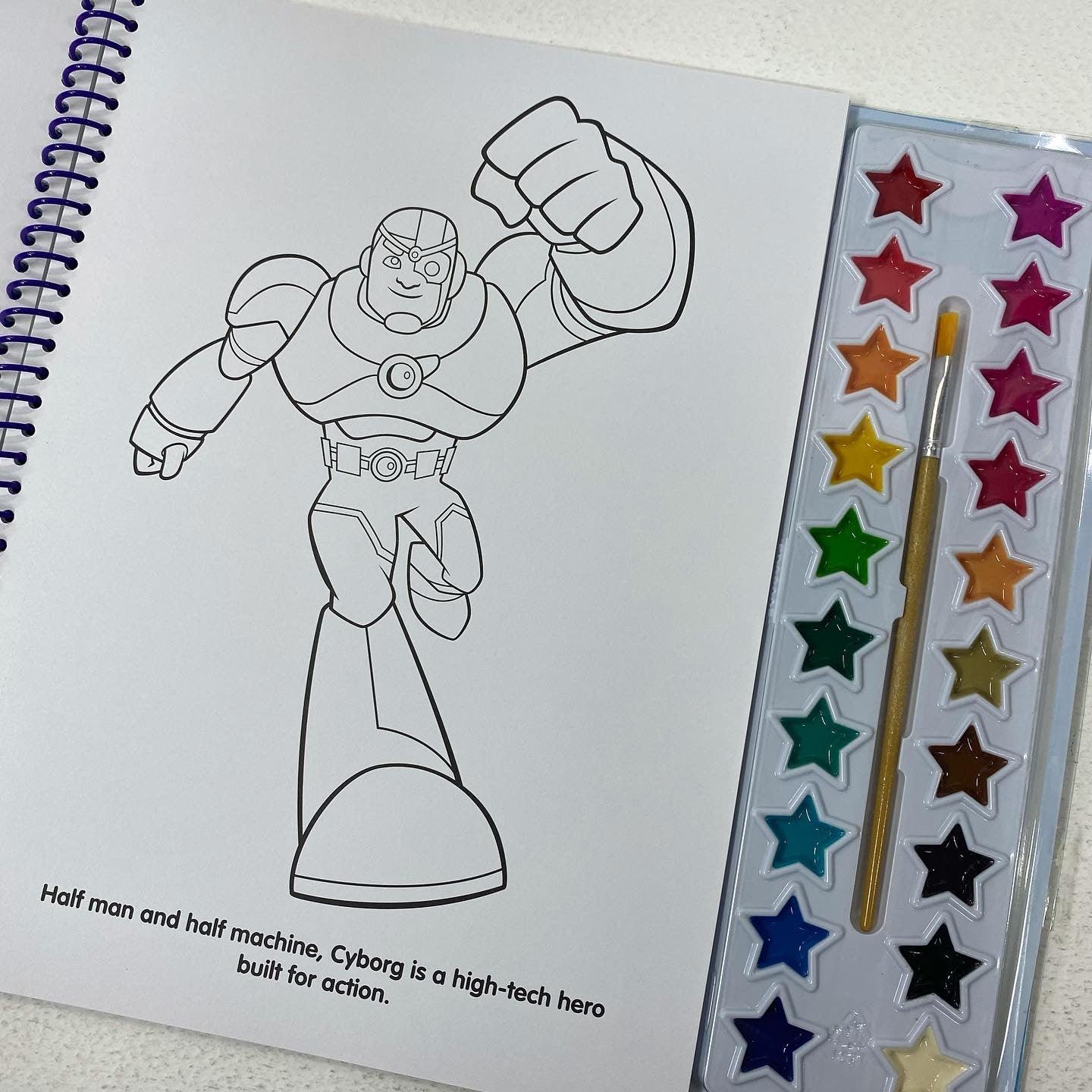 DC Super Friends - Super Paint Book - Spectrawide Bookstore