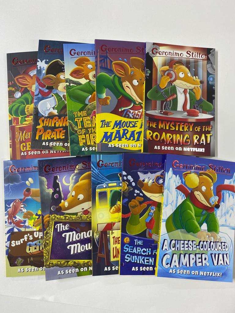 Geronimo Stilton 10 Book Collection Series 3 Box Set - Spectrawide Bookstore