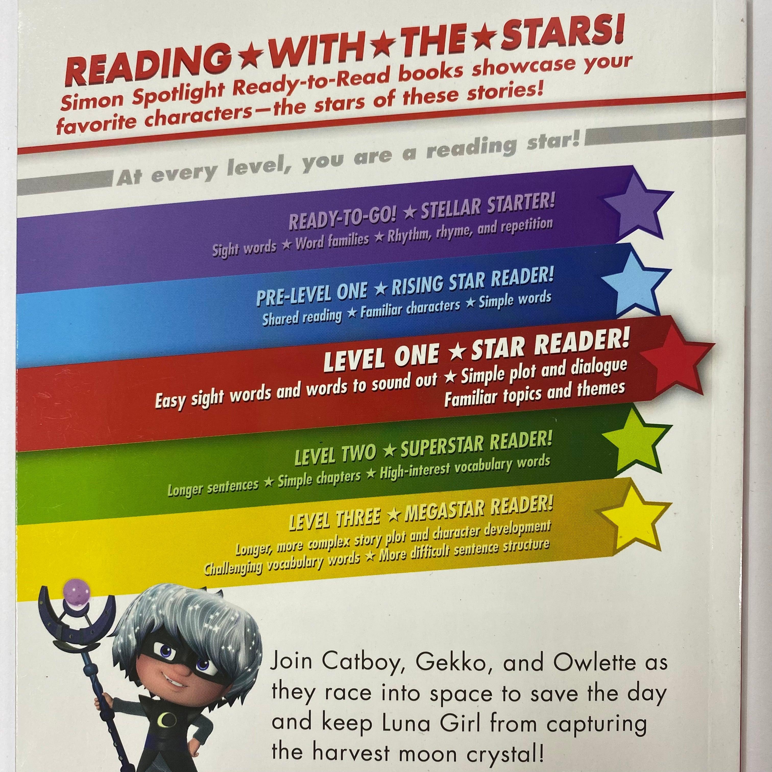 Ready To Read Level 1 - PJ Masks Race to the Moon! - Spectrawide Bookstore