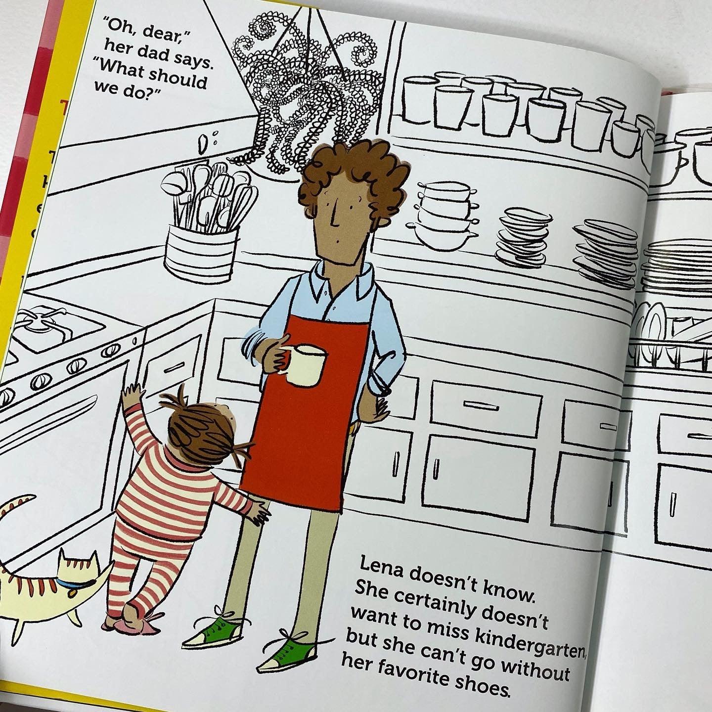 Lena's Shoes Are Nervous - A First Day Of School Dilemma - Spectrawide Bookstore