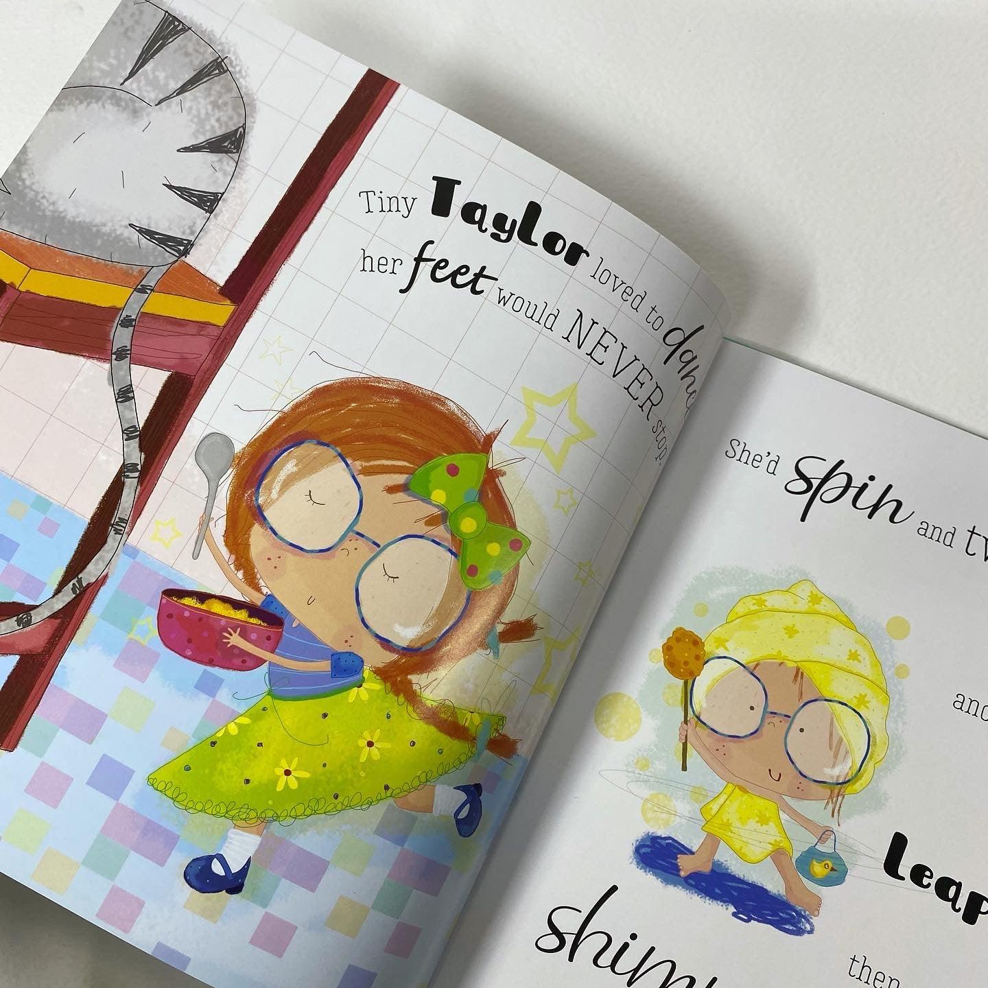 Taylor Tiptoe - A Tiny Dance With the Biggest Wish! - Spectrawide Bookstore