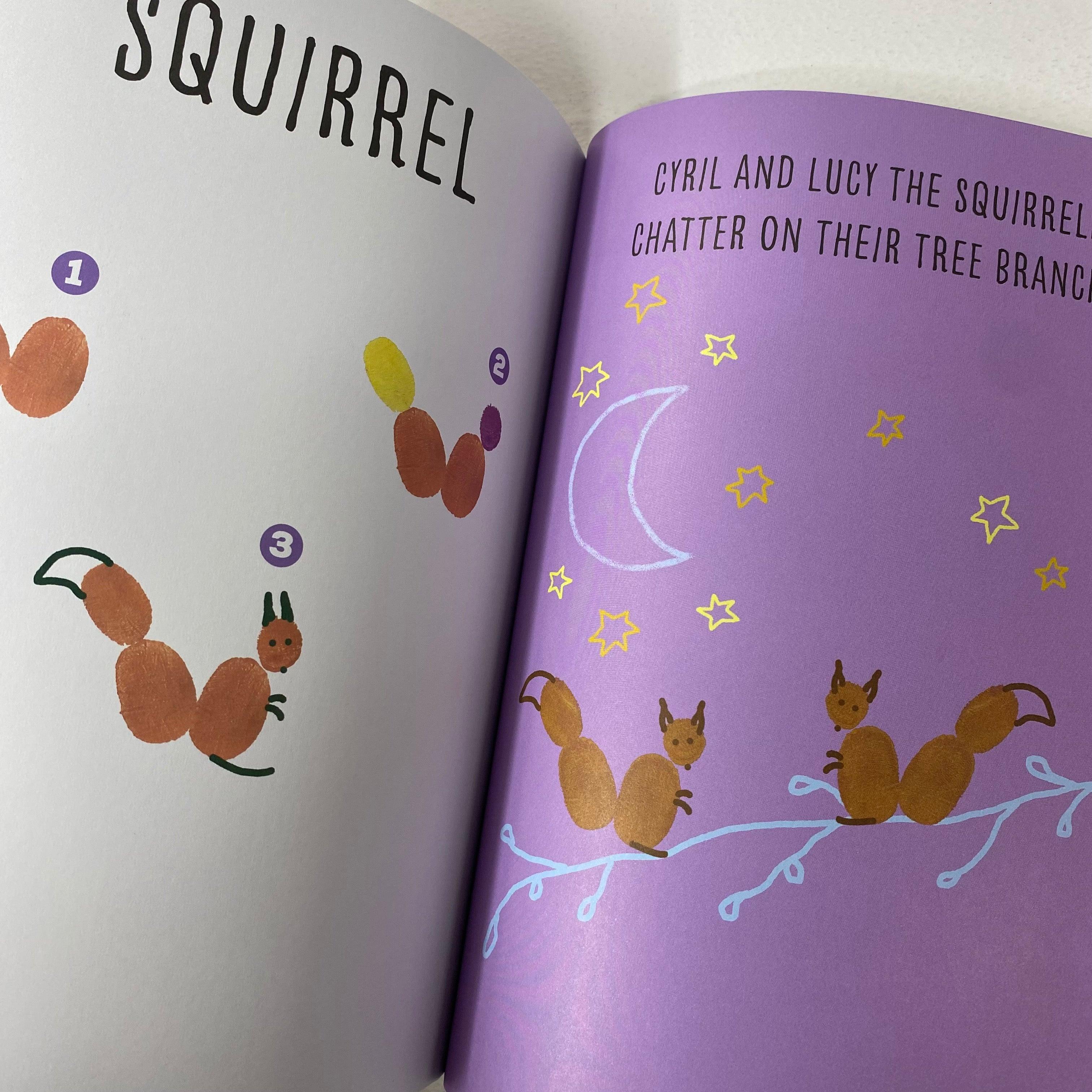 Fingerprint & Draw: On the Farm - Draw & paint more than 30 cool fingerprint and thumbprint masterpieces - Spectrawide Bookstore