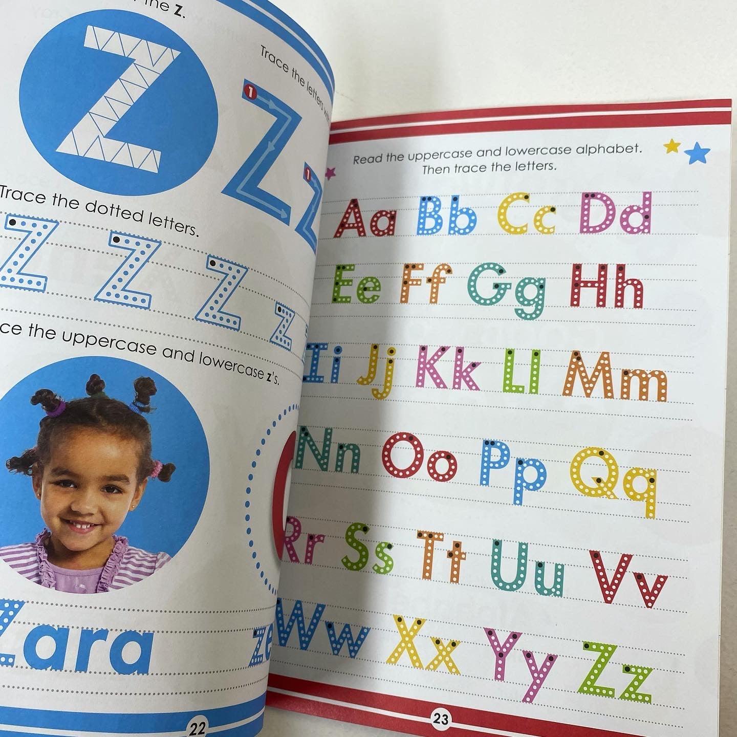 Workbook - Scholastic Early Learners - Get Ready for Pre-K Alphabet - Spectrawide Bookstore