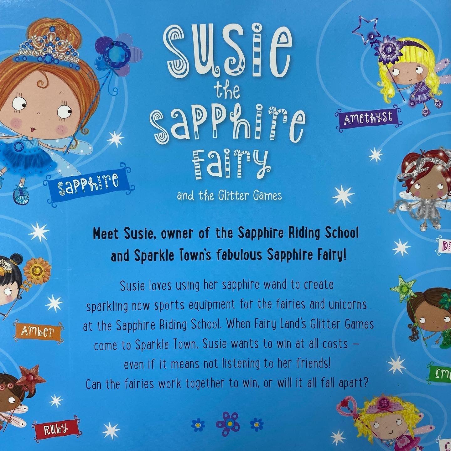 Sparkle Town Fairies - Susie the Sapphire Fairy - Spectrawide Bookstore
