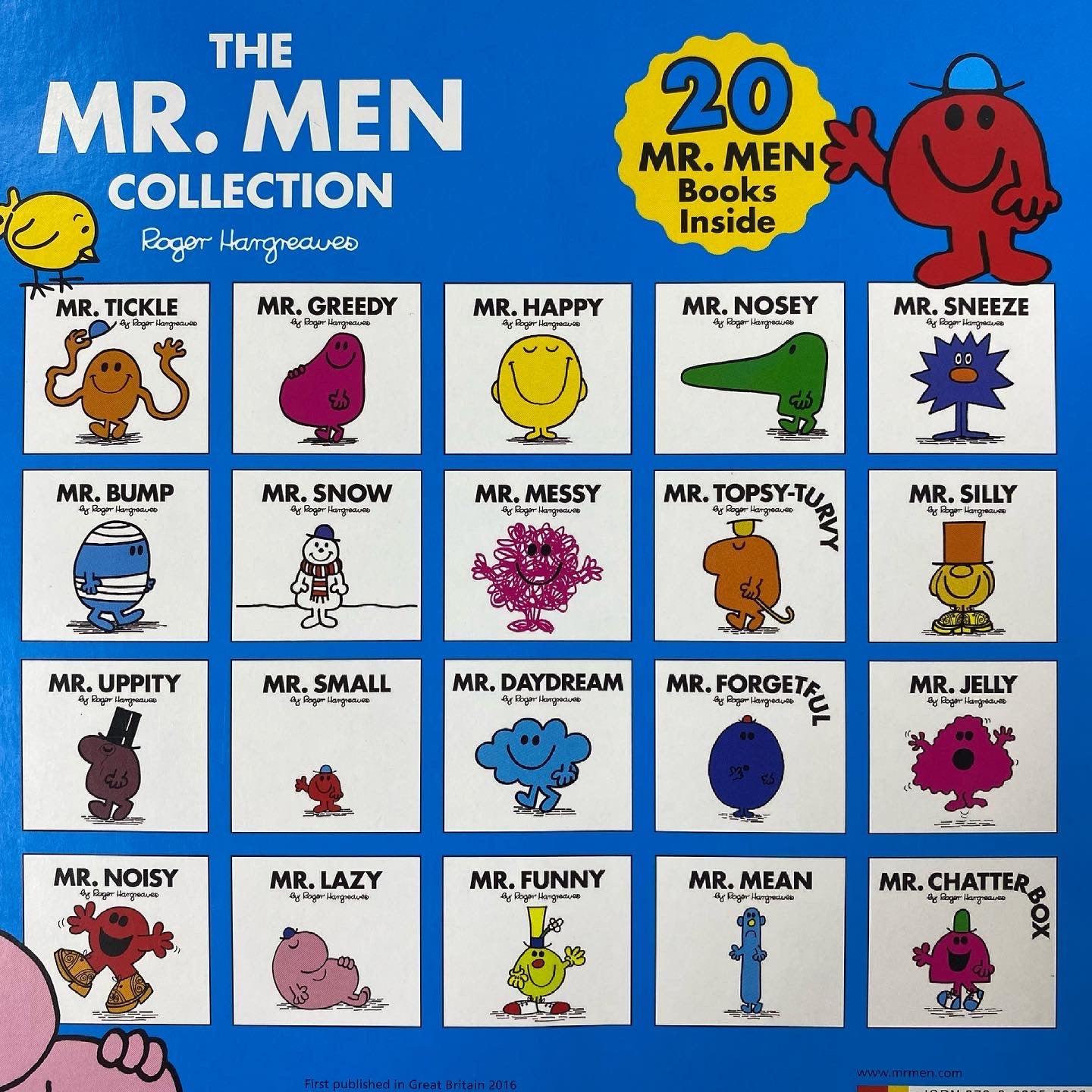 The Mr. Men Collection 20 Mr. Men Books Inside - Spectrawide Bookstore