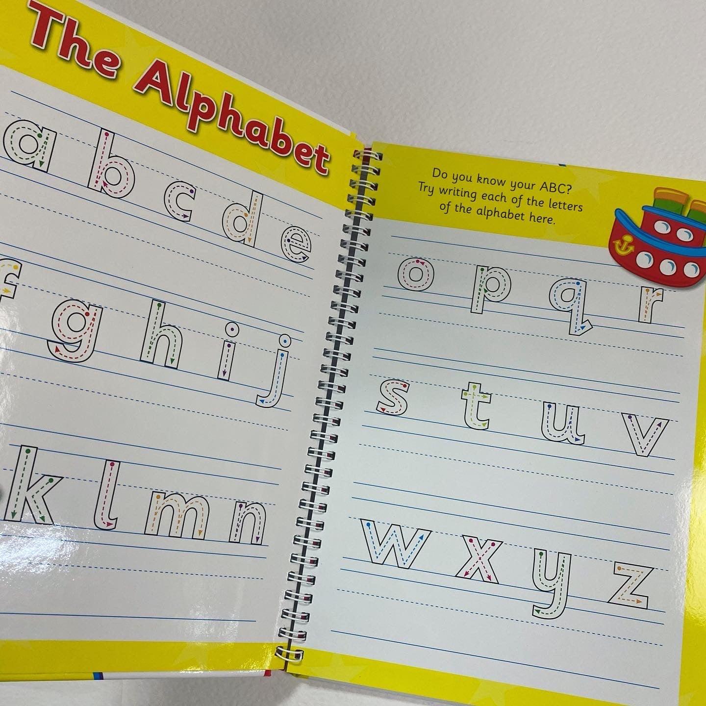 WIPE CLEAN BIND UP 4+ - EARLY LEARNING (WITH PEN) - Spectrawide Bookstore