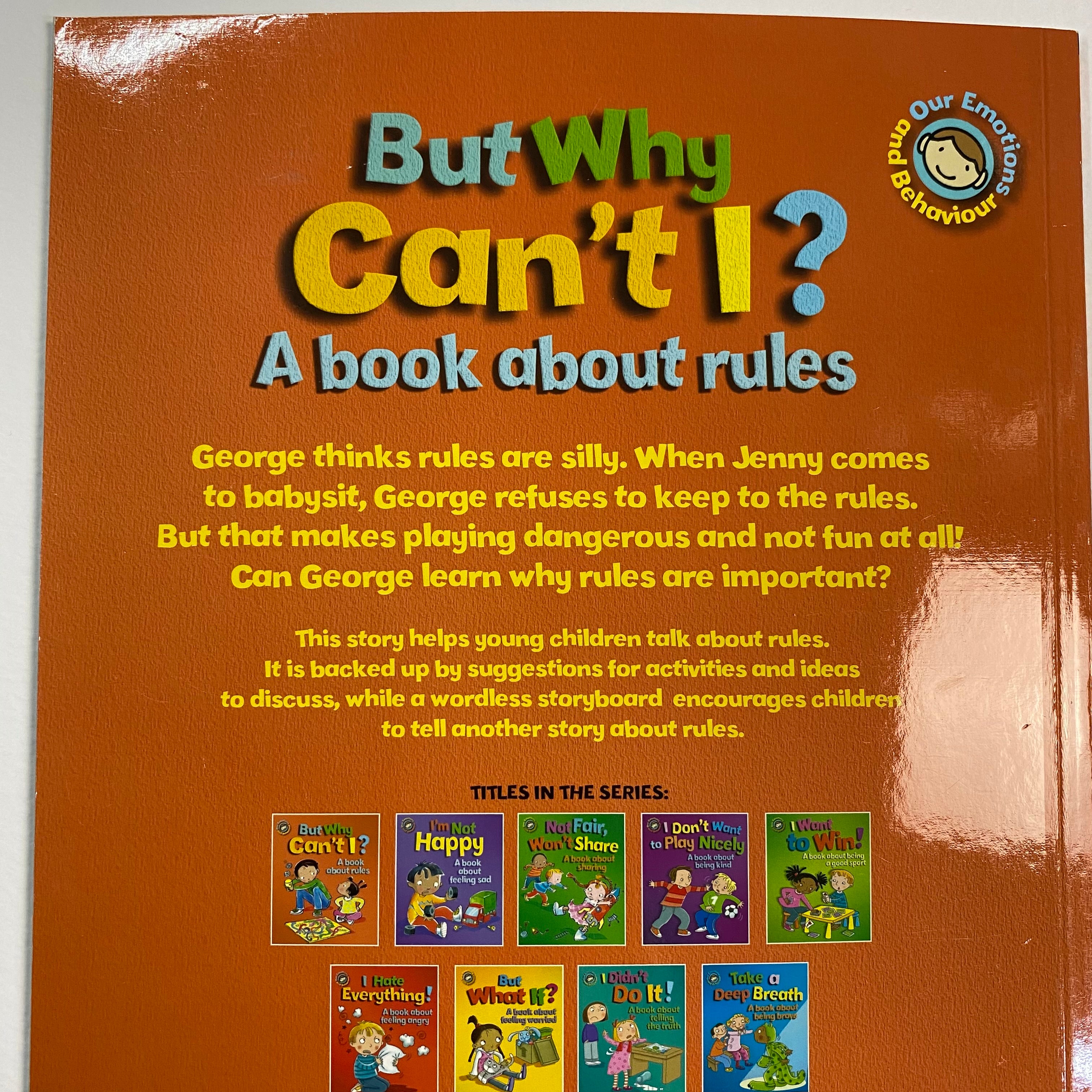 But Why Can't I ? - A book about rules - Spectrawide Bookstore