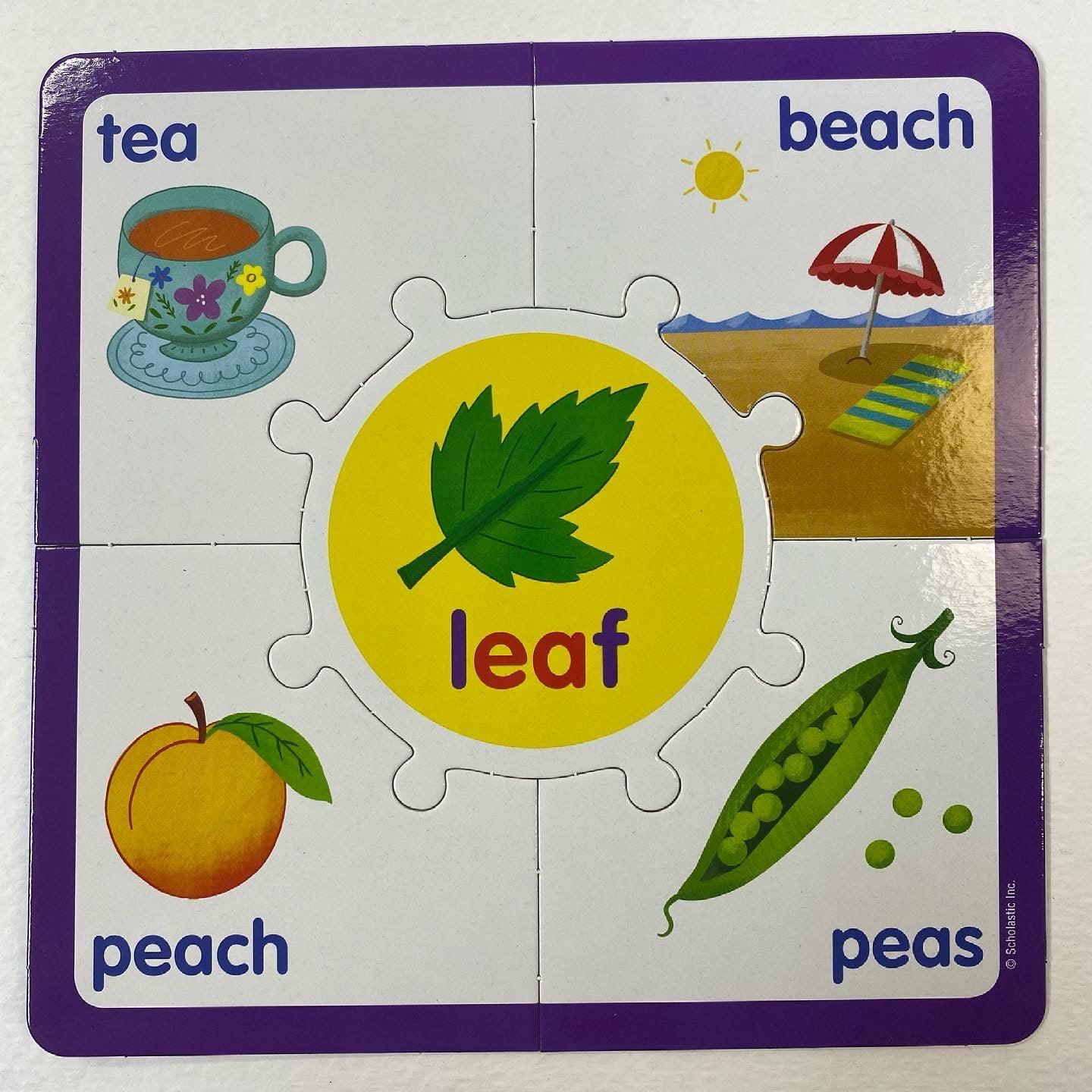 Learning Puzzles: Vowel Sounds Build Early Literacy Skills Grades PK-1 - Spectrawide Bookstore