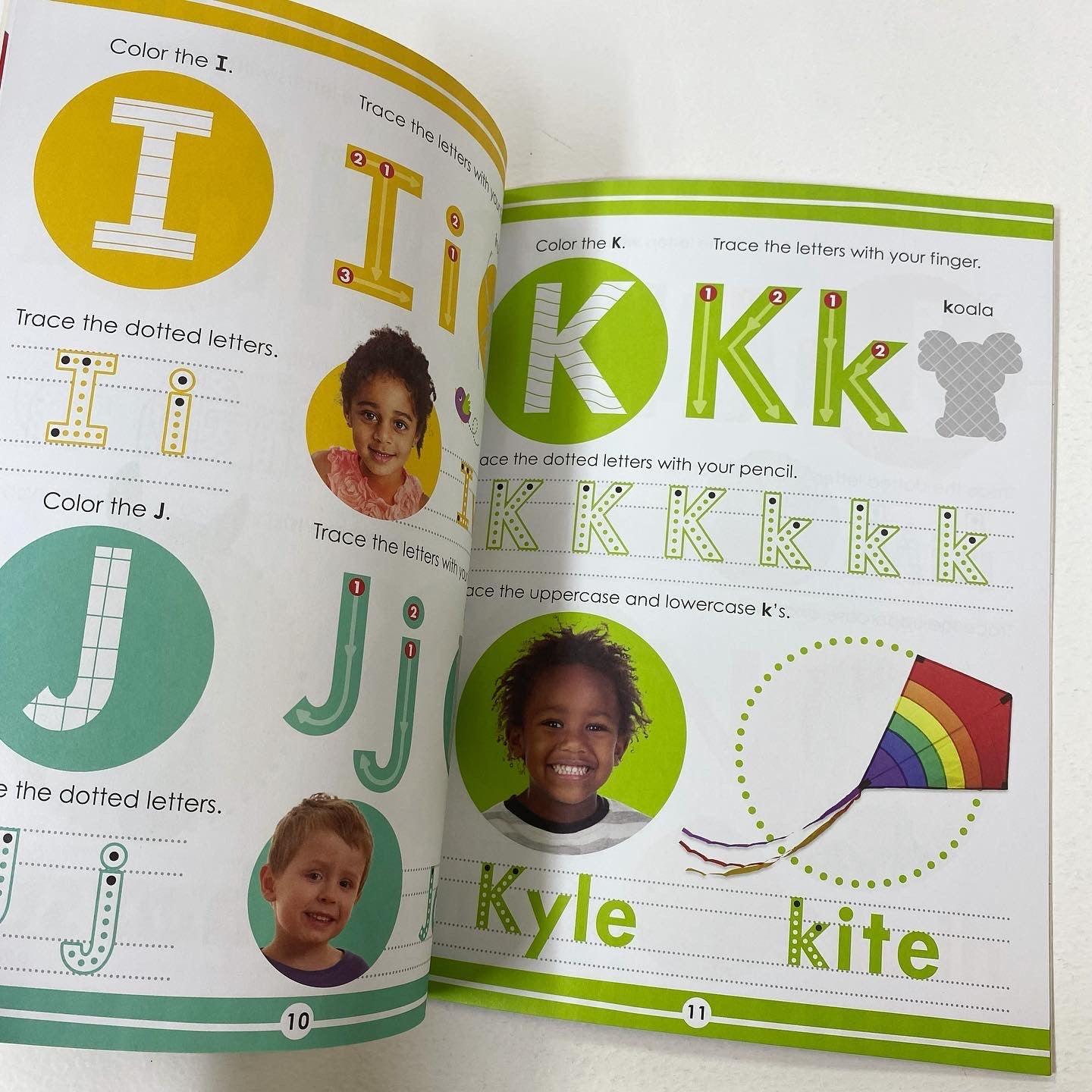 Workbook - Scholastic Early Learners - Get Ready for Pre-K Alphabet - Spectrawide Bookstore