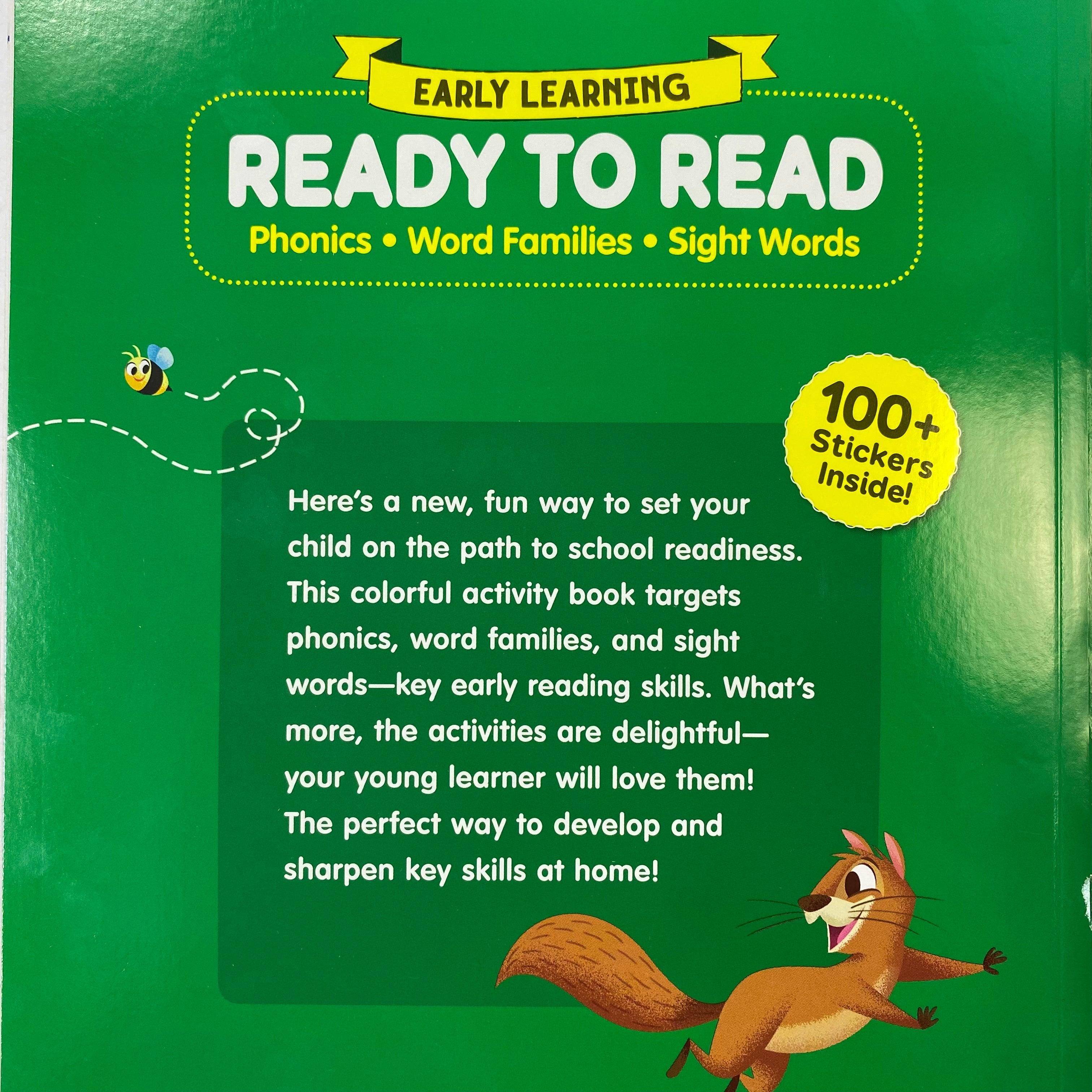 Early Learning - Ready to Read Workbook - Spectrawide Bookstore