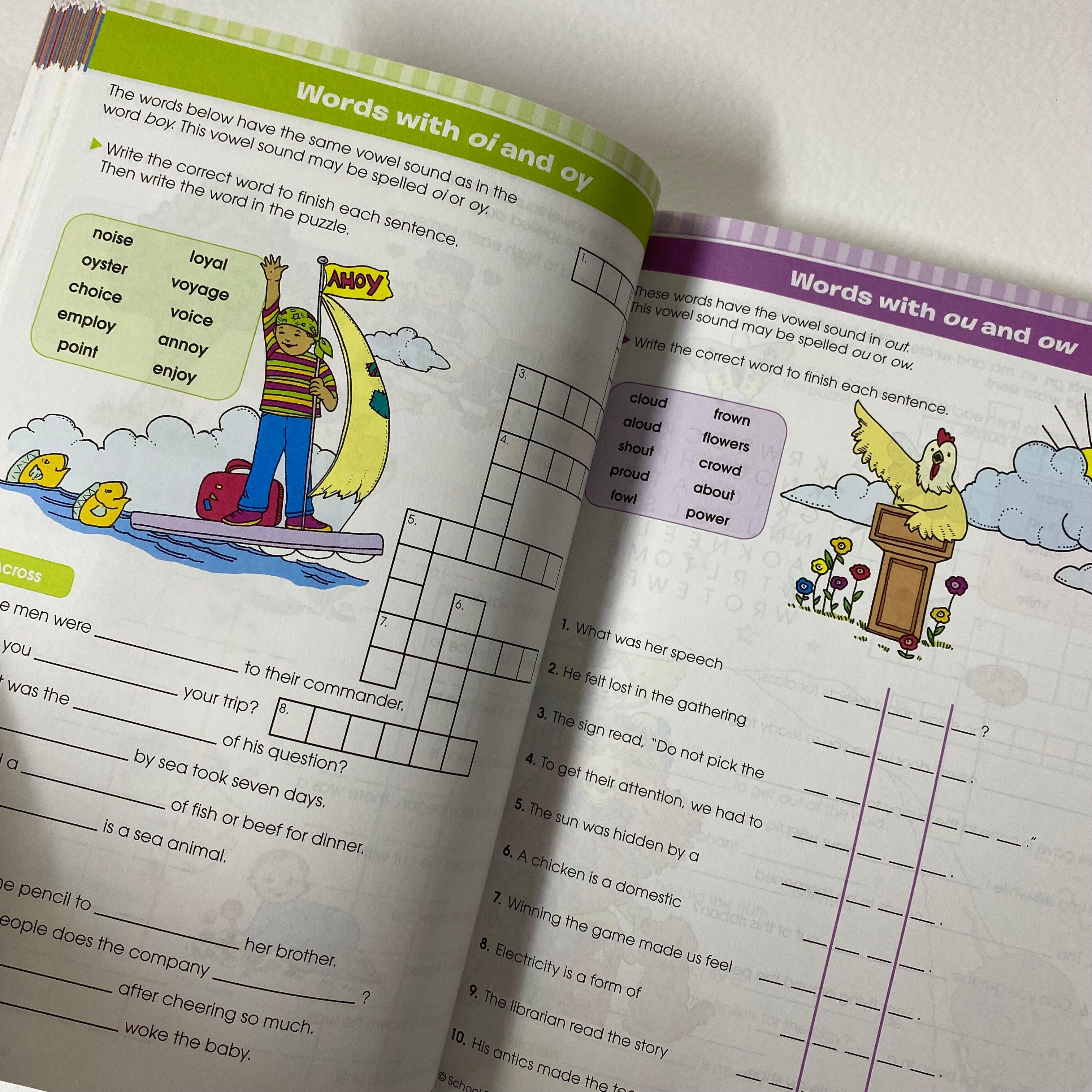 School Zone Big Third Grade Workbook Ages 8-9 - Spectrawide Bookstore