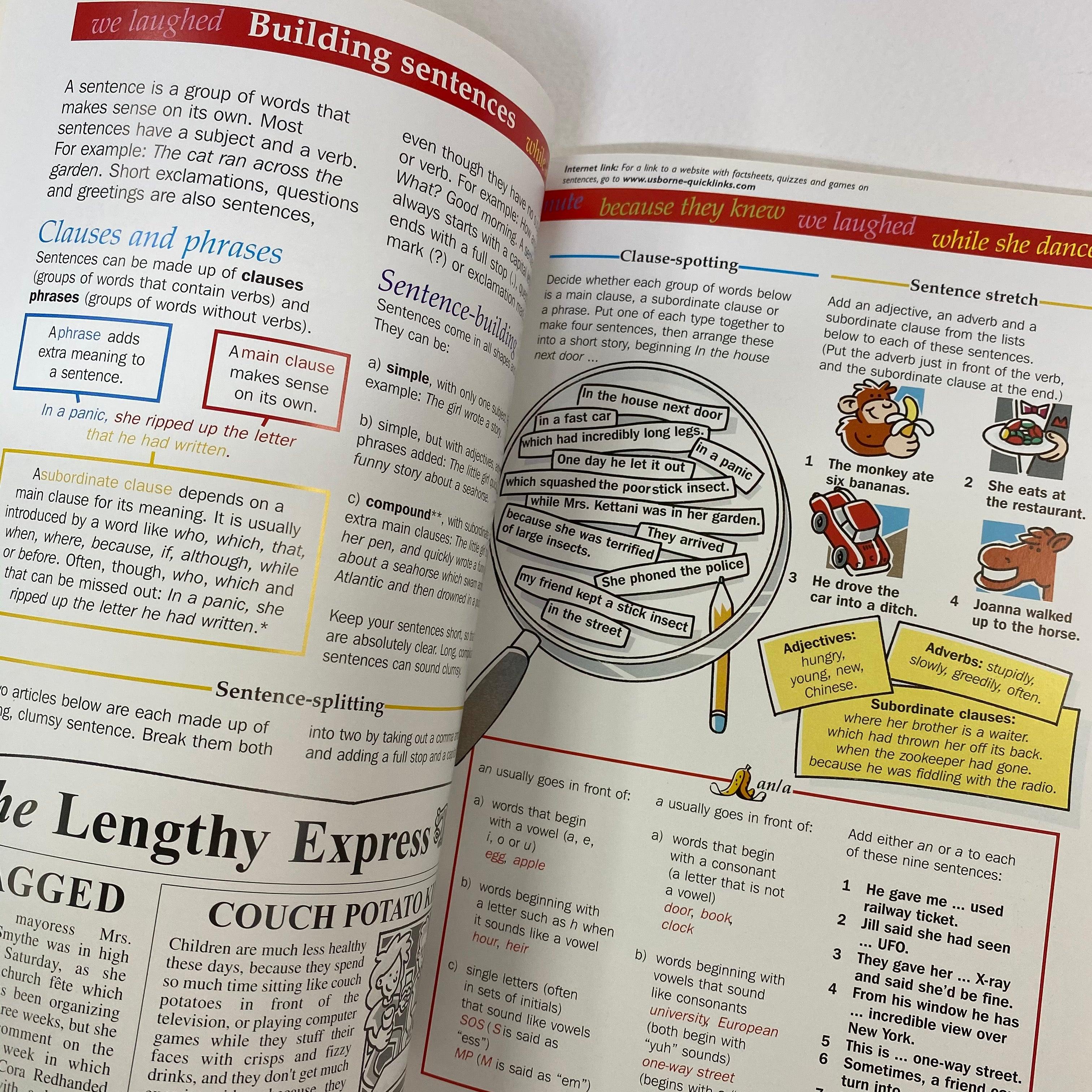 Usborne Better English - Improve Your Grammar - Spectrawide Bookstore
