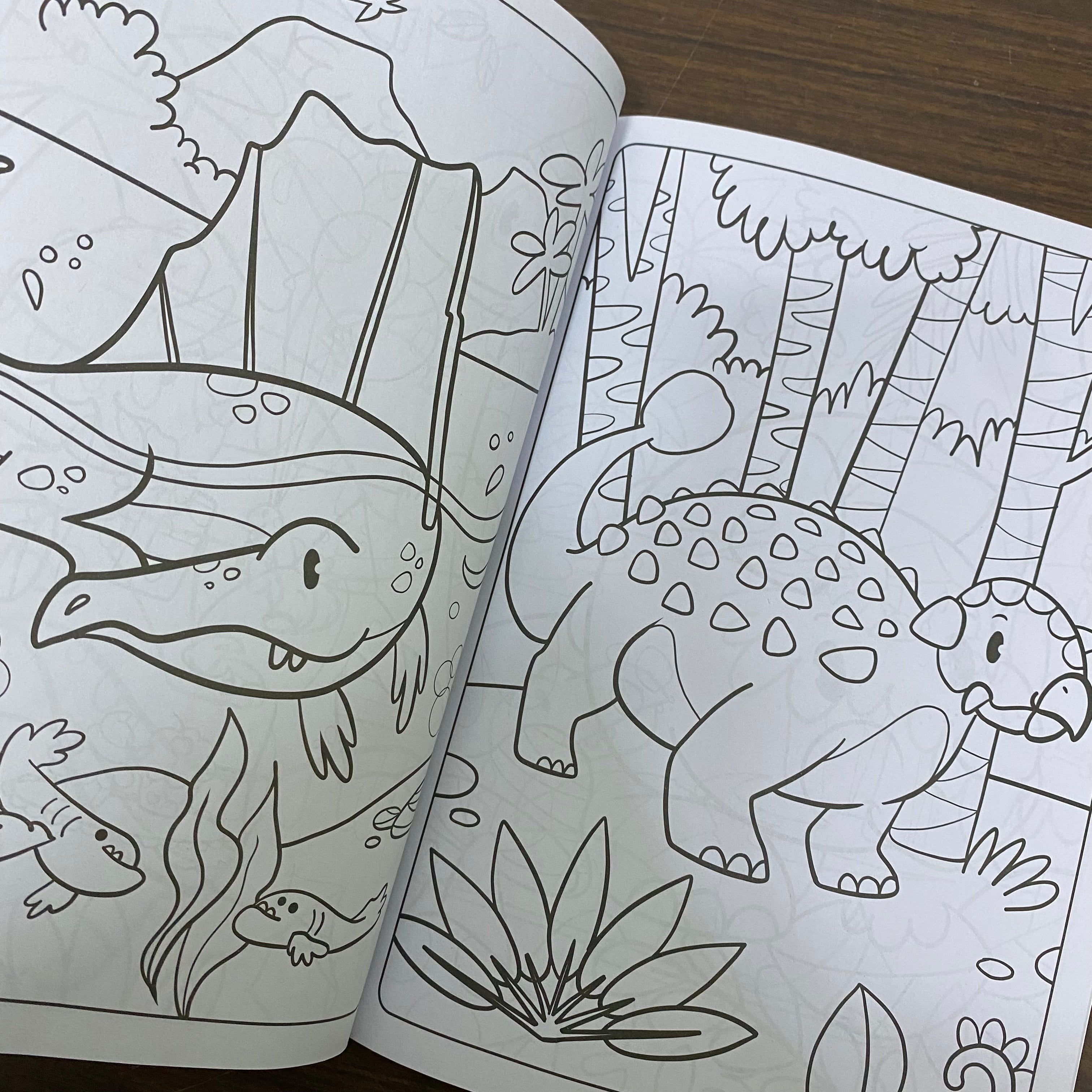Dinosaur Colouring Fun - Includes 5 Dino Crayons and over 50 Stickers - Spectrawide Bookstore