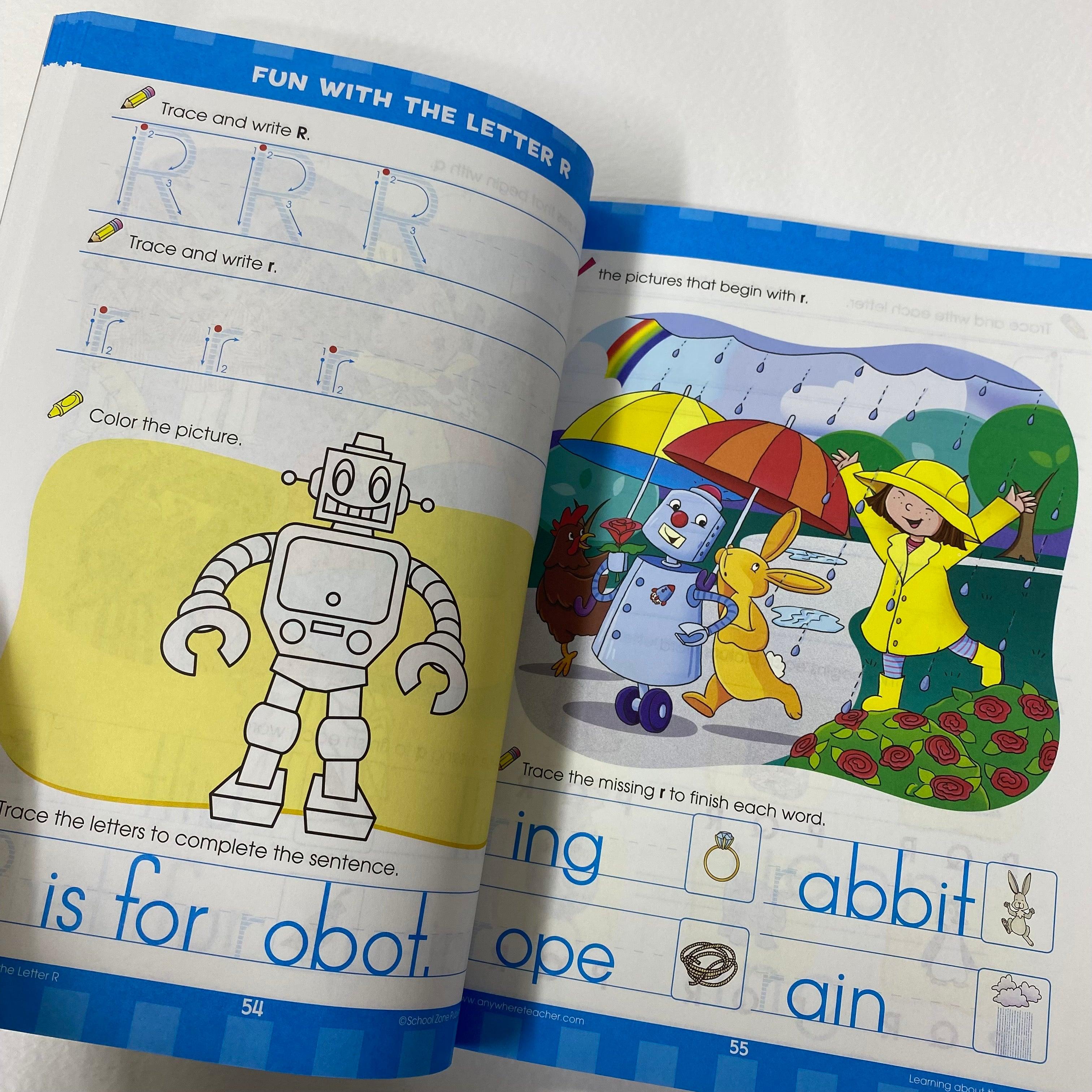 School Zone Big Kindergarten Ages 5-6 - Spectrawide Bookstore