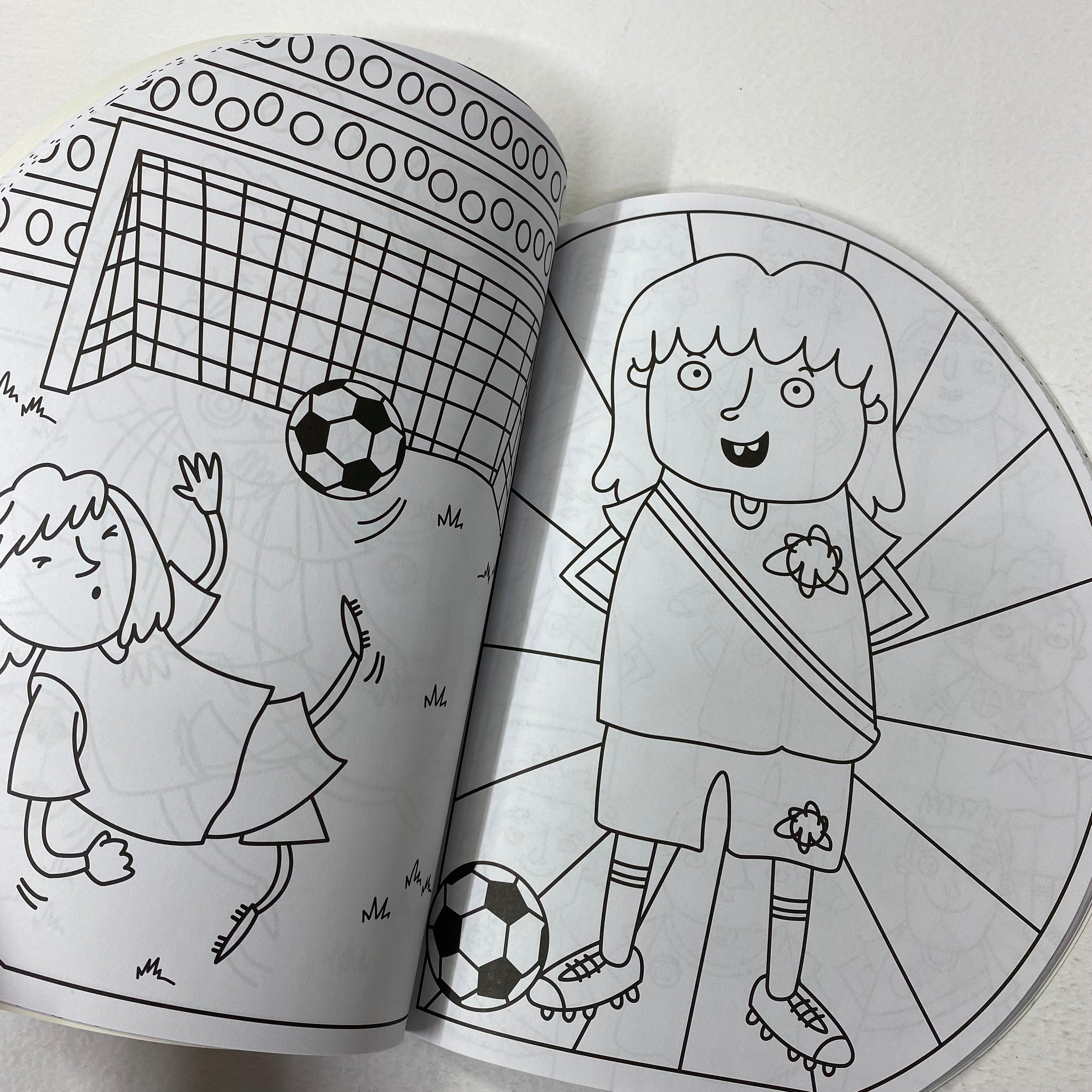 Football Colouring Book - Spectrawide Bookstore