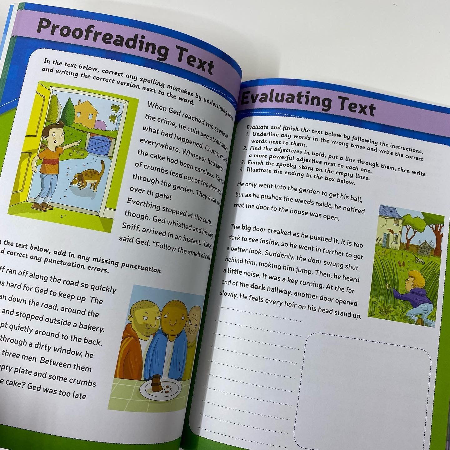 Leap Ahead Bumper Workbook - English and Maths - With Fun Activities and Stickers 7+ - Spectrawide Bookstore