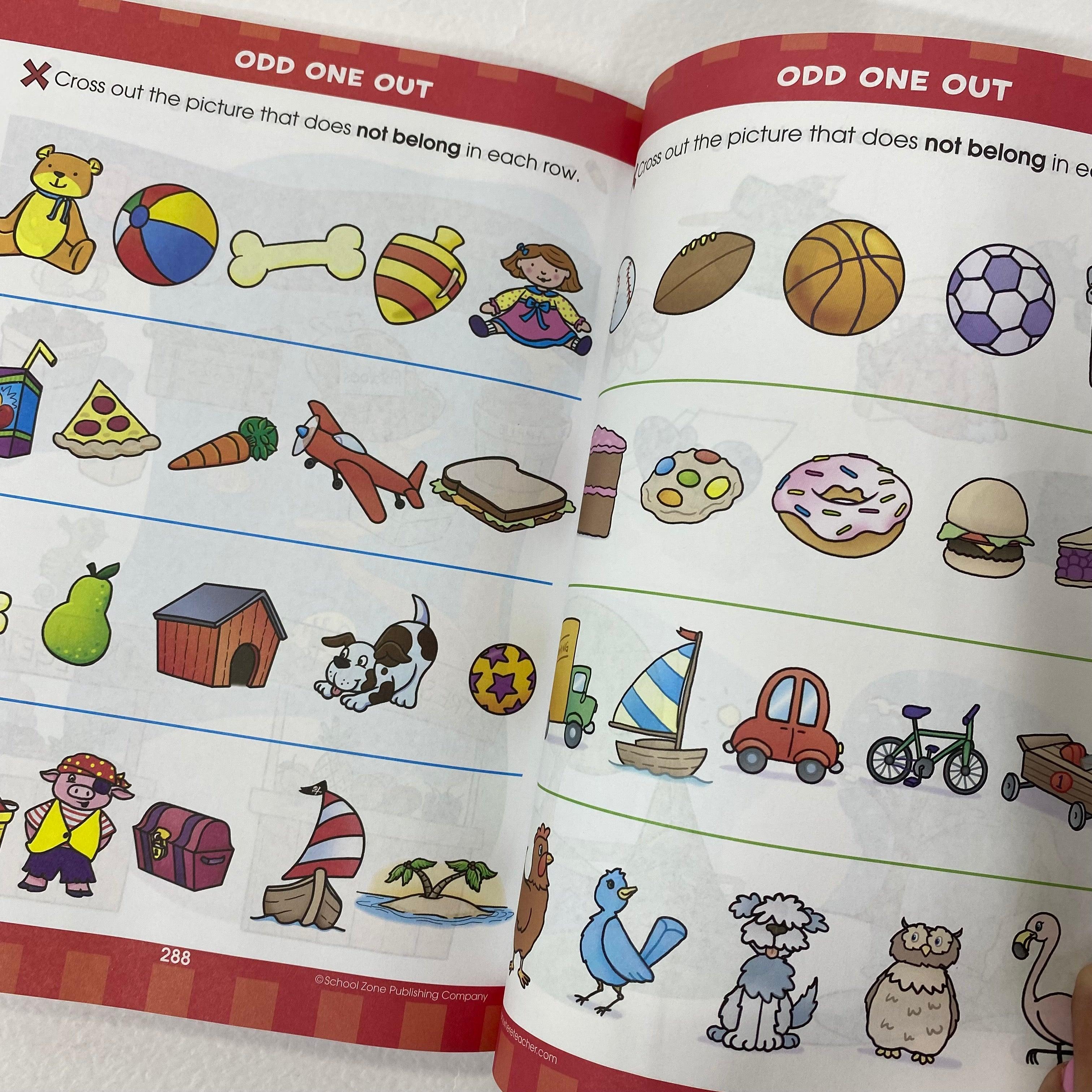 School Zone BIG PRESCHOOL Ages 3-5 - Spectrawide Bookstore