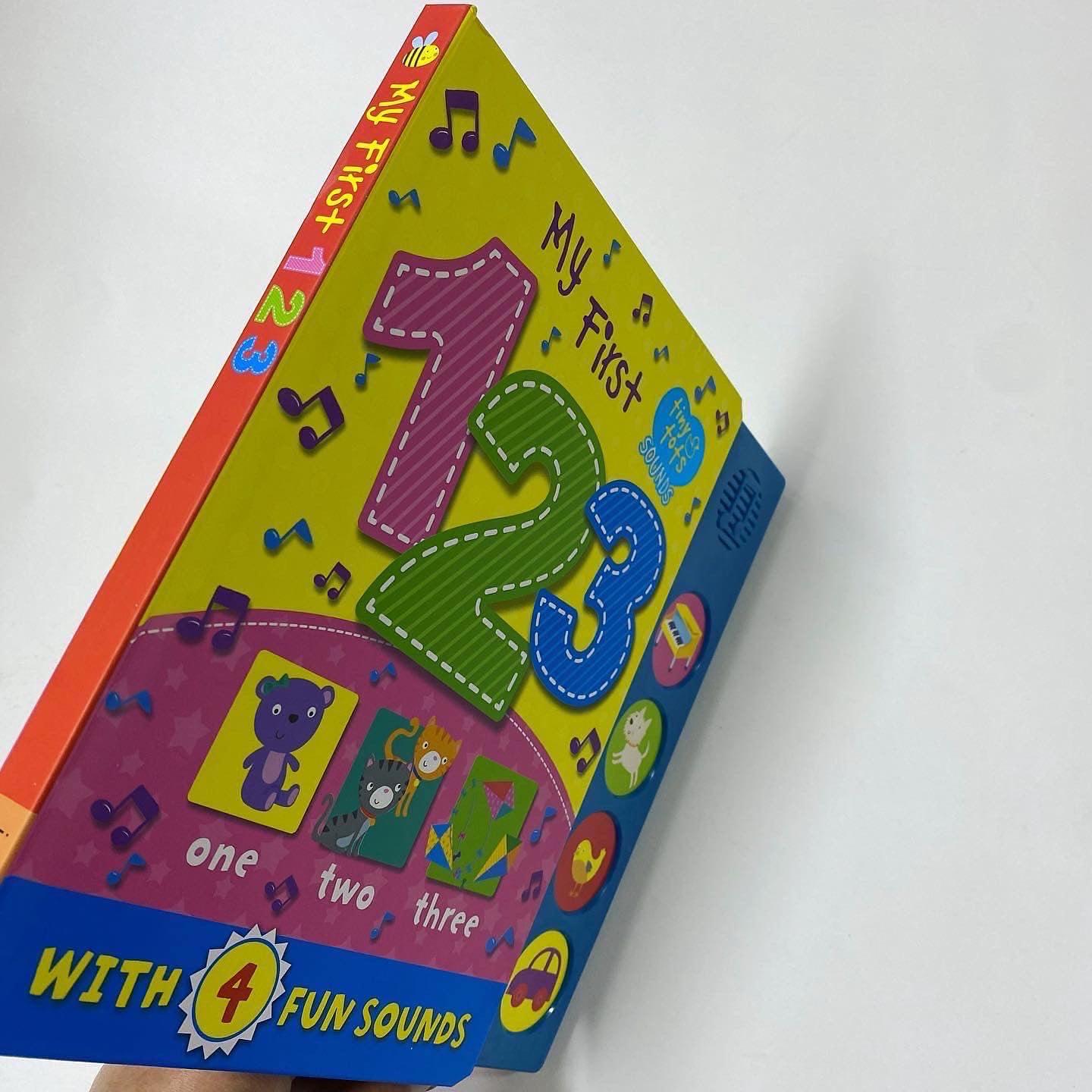 Tiny Tots Sounds - My First 123 with 4 Fun Sounds - Spectrawide Bookstore