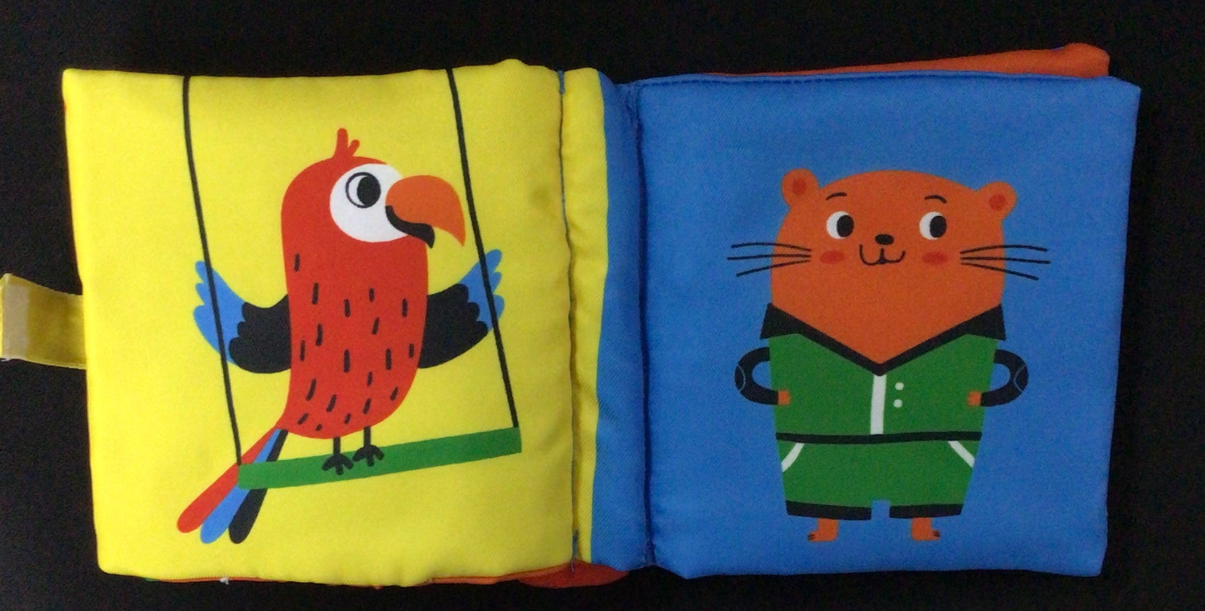 My Soft & Squeaky Animal - Cat And Mouse - Cloth Book - Spectrawide Bookstore
