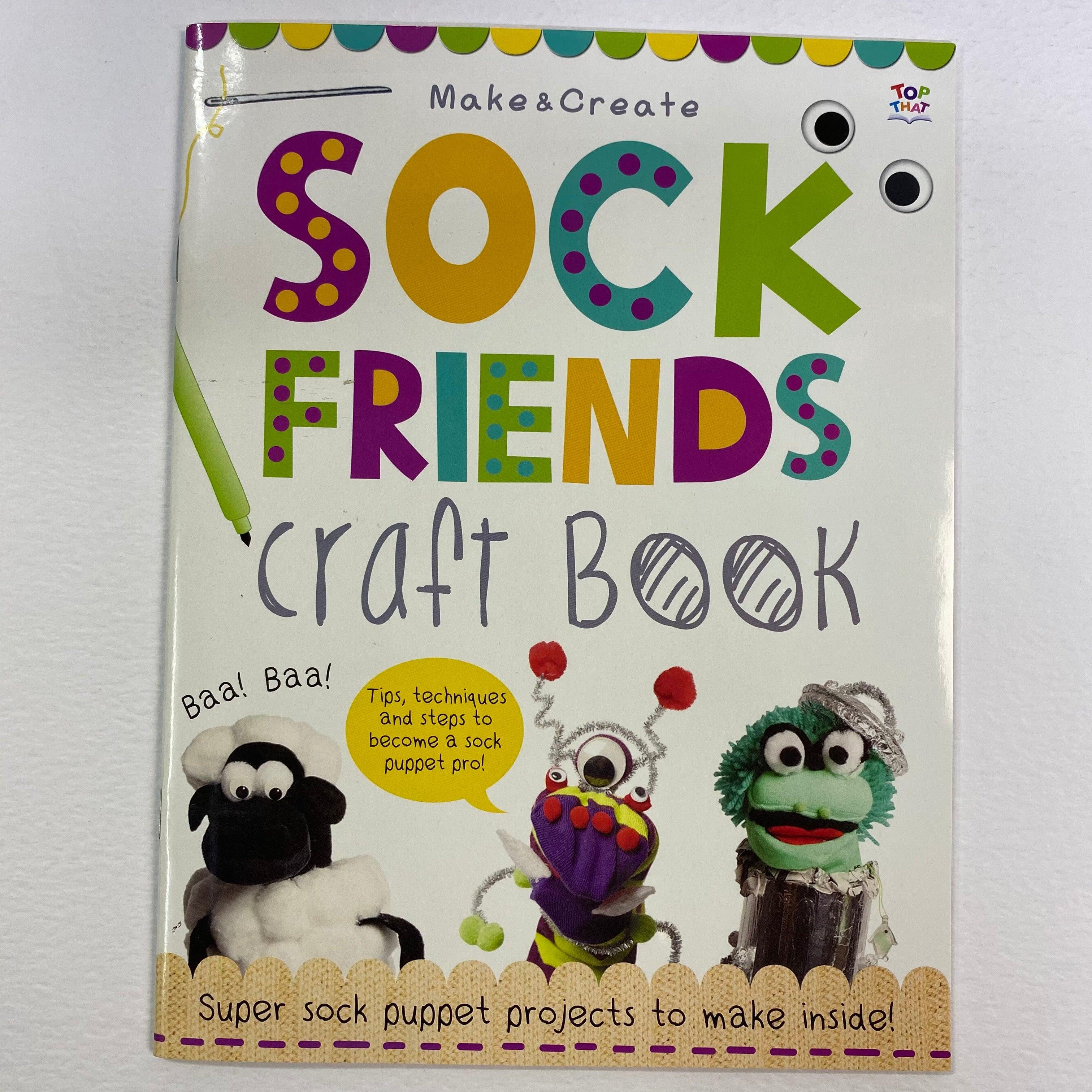 Make & Create Sock Friends - Craft Kit - Spectrawide Bookstore