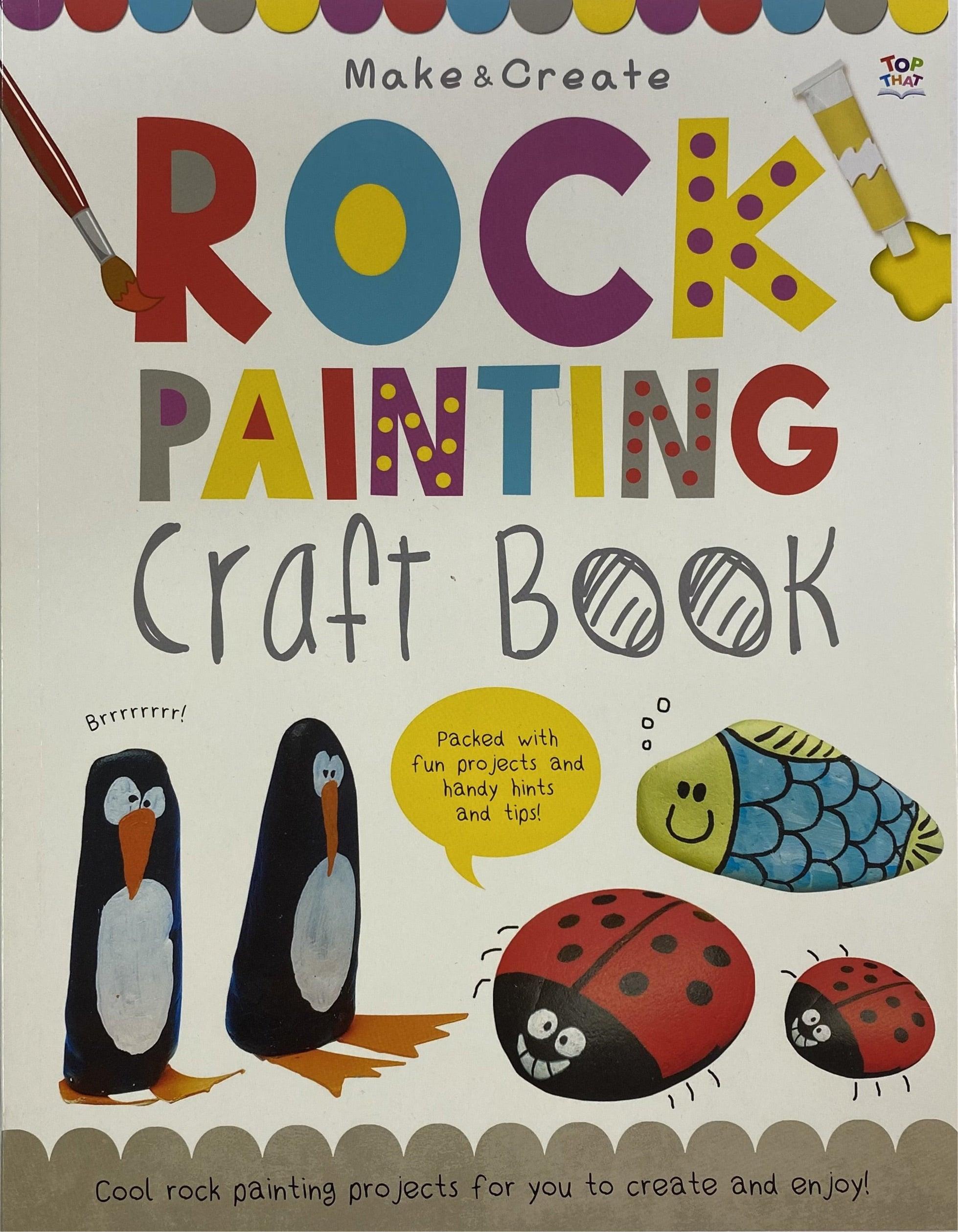 Make & Create ROCK PAINTING Craft Book - Spectrawide Bookstore