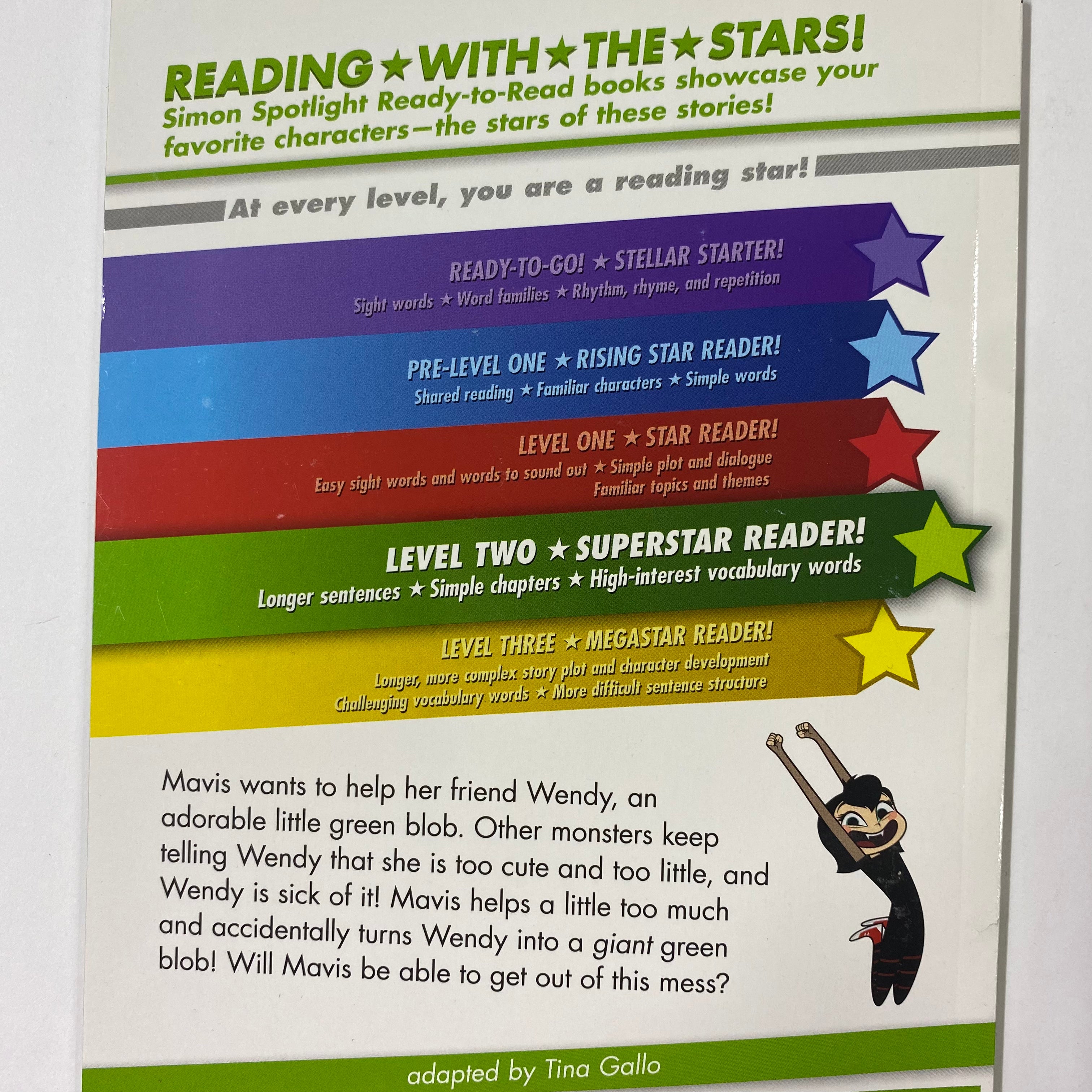 Ready To Read Level 2 - Hotel Transylvania Code Blob! - Spectrawide Bookstore