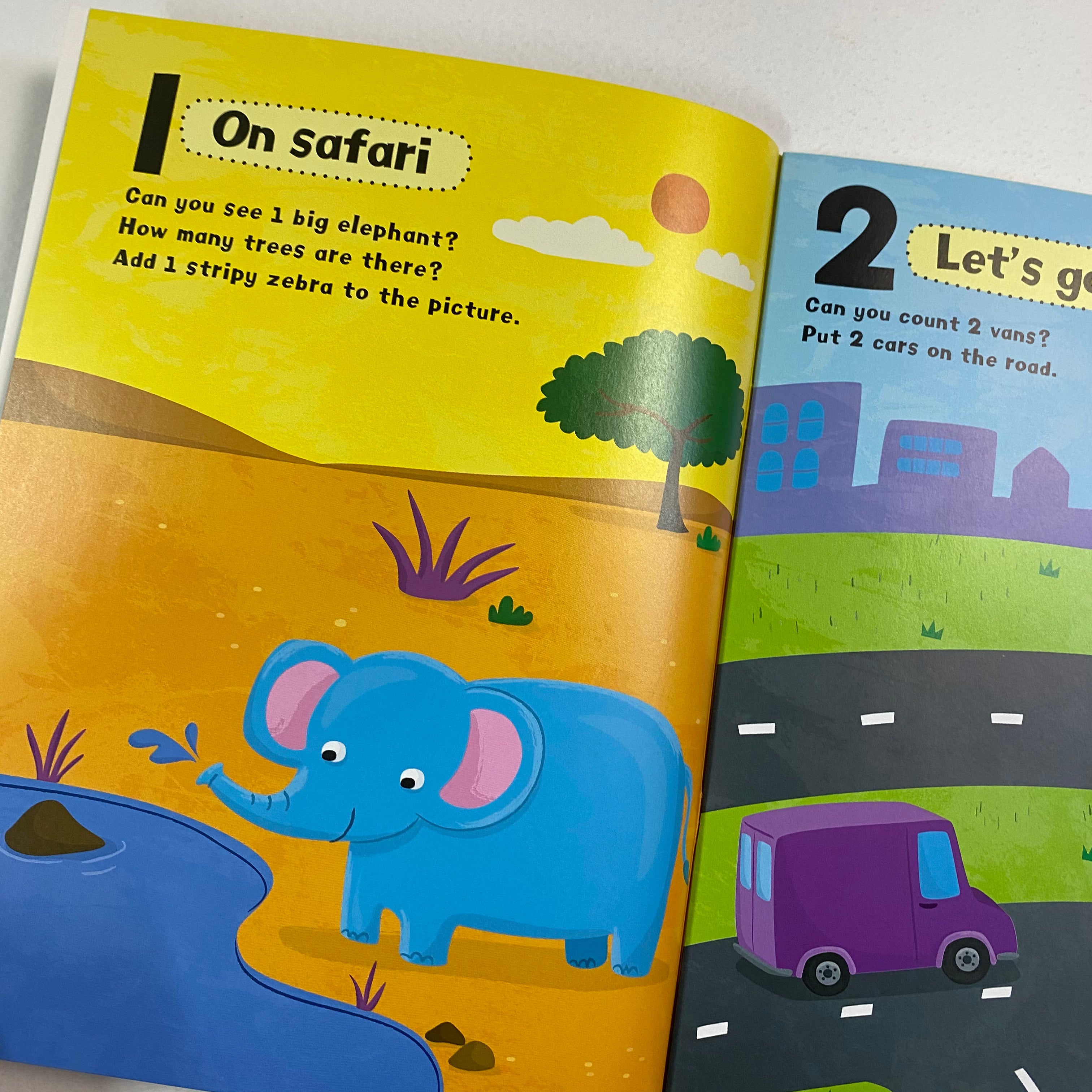 My First 123 Sticker Activity Book - Spectrawide Bookstore